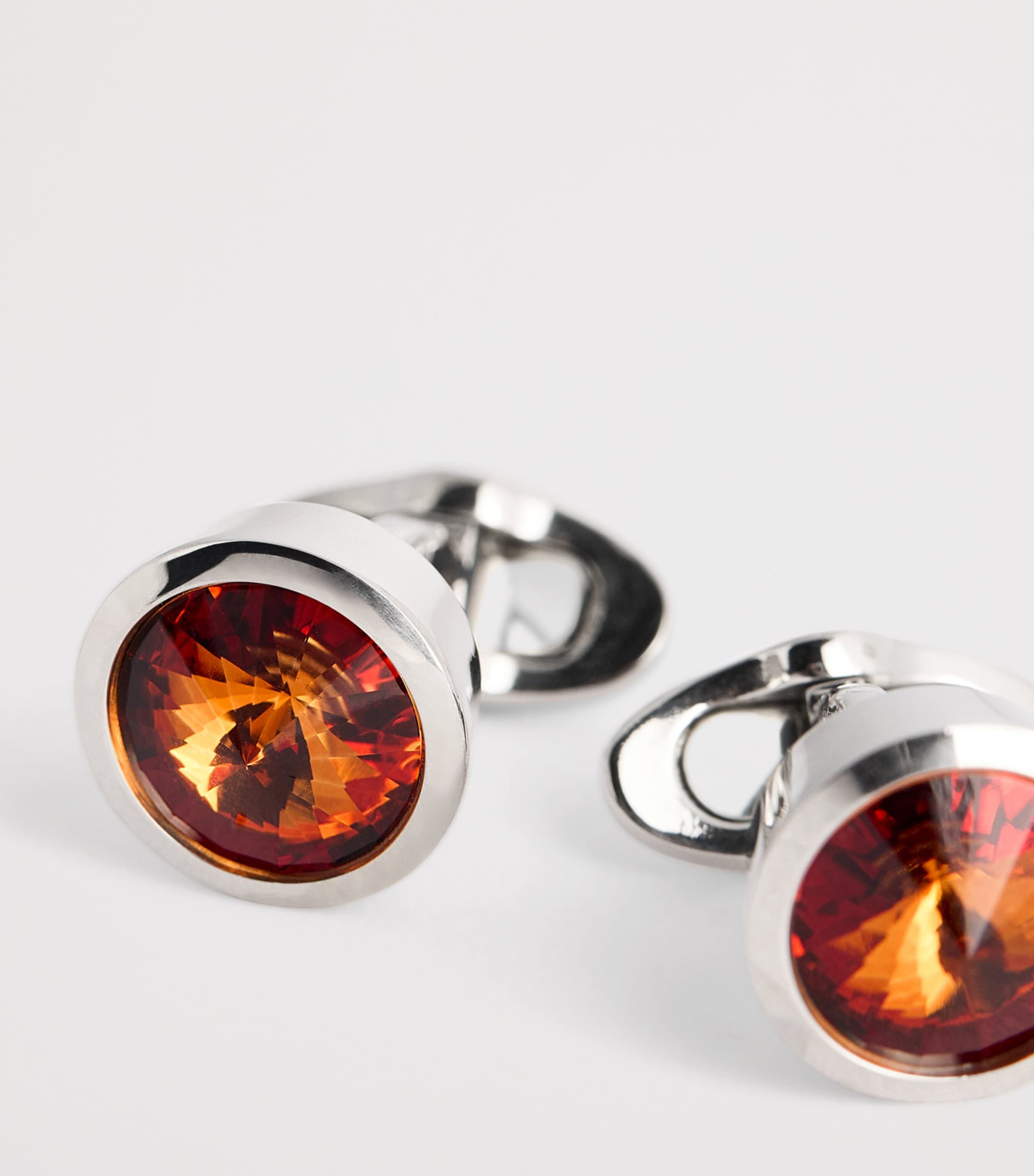 Sterling Silver Embellished Cufflinks U5041 Image 6