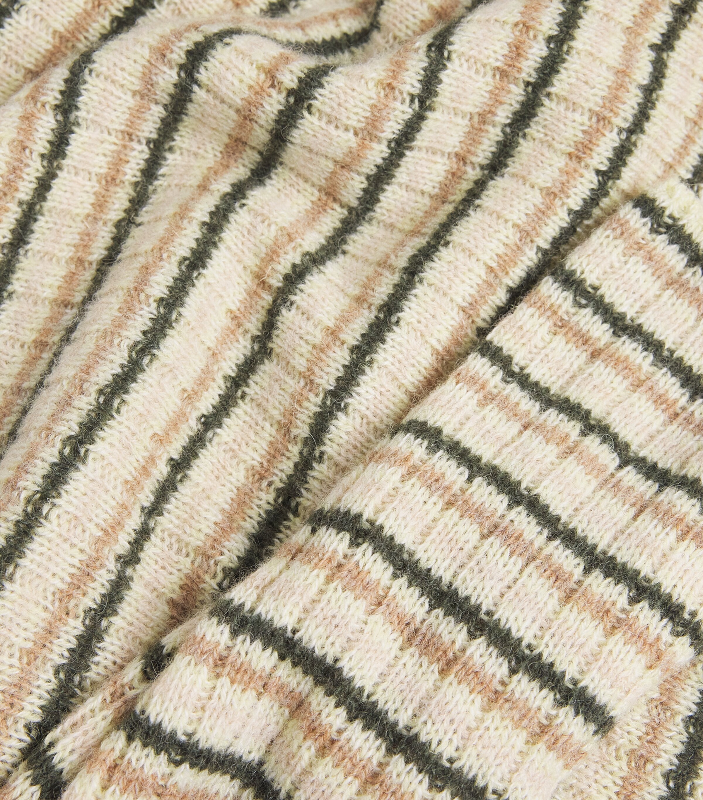 Wool-Cashmere Stripe Sweater IVORY STRIPE Image 5