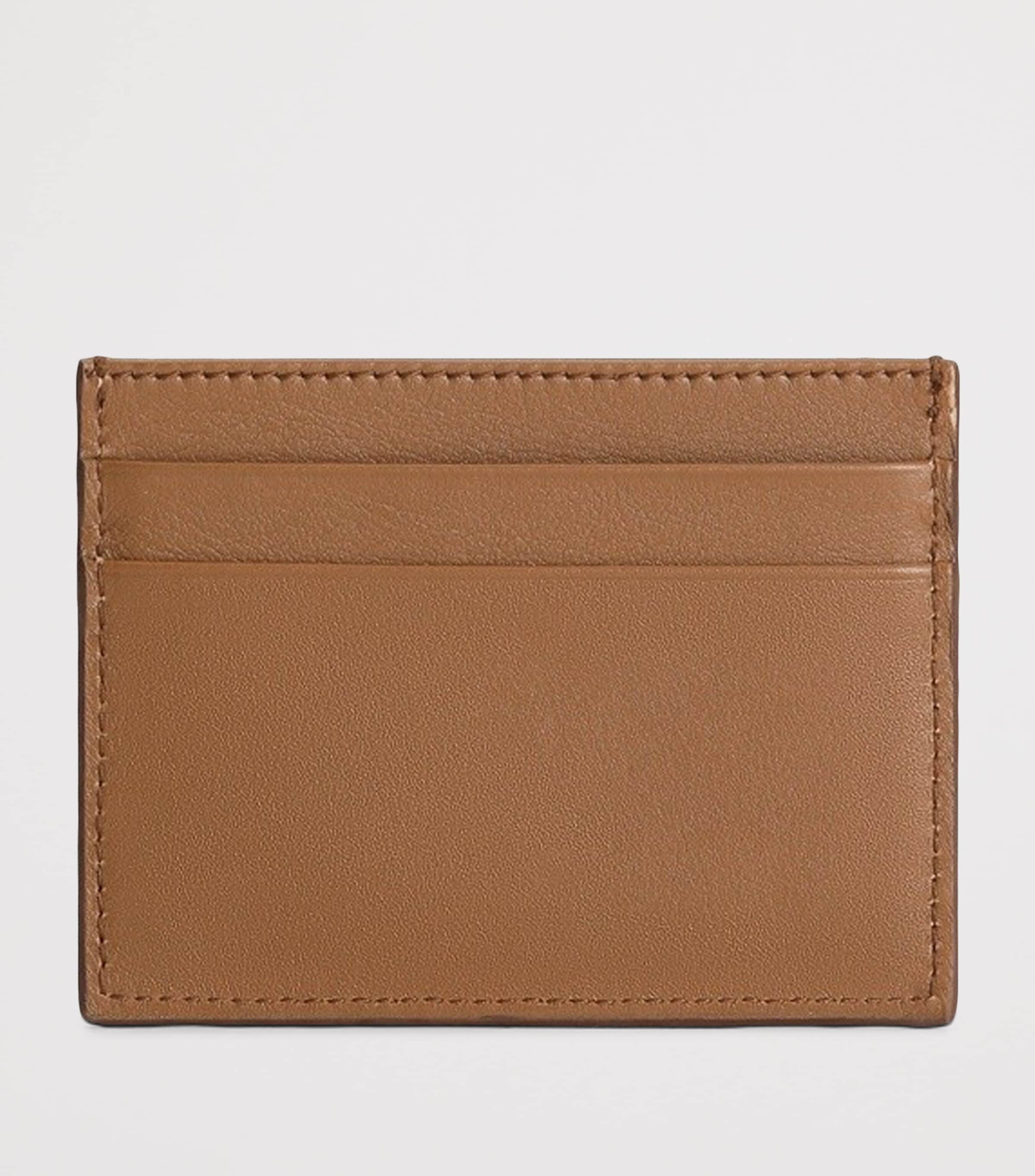 Dolce&Gabbana Calfskin DG Millennials Card Holder Caramello Image 3