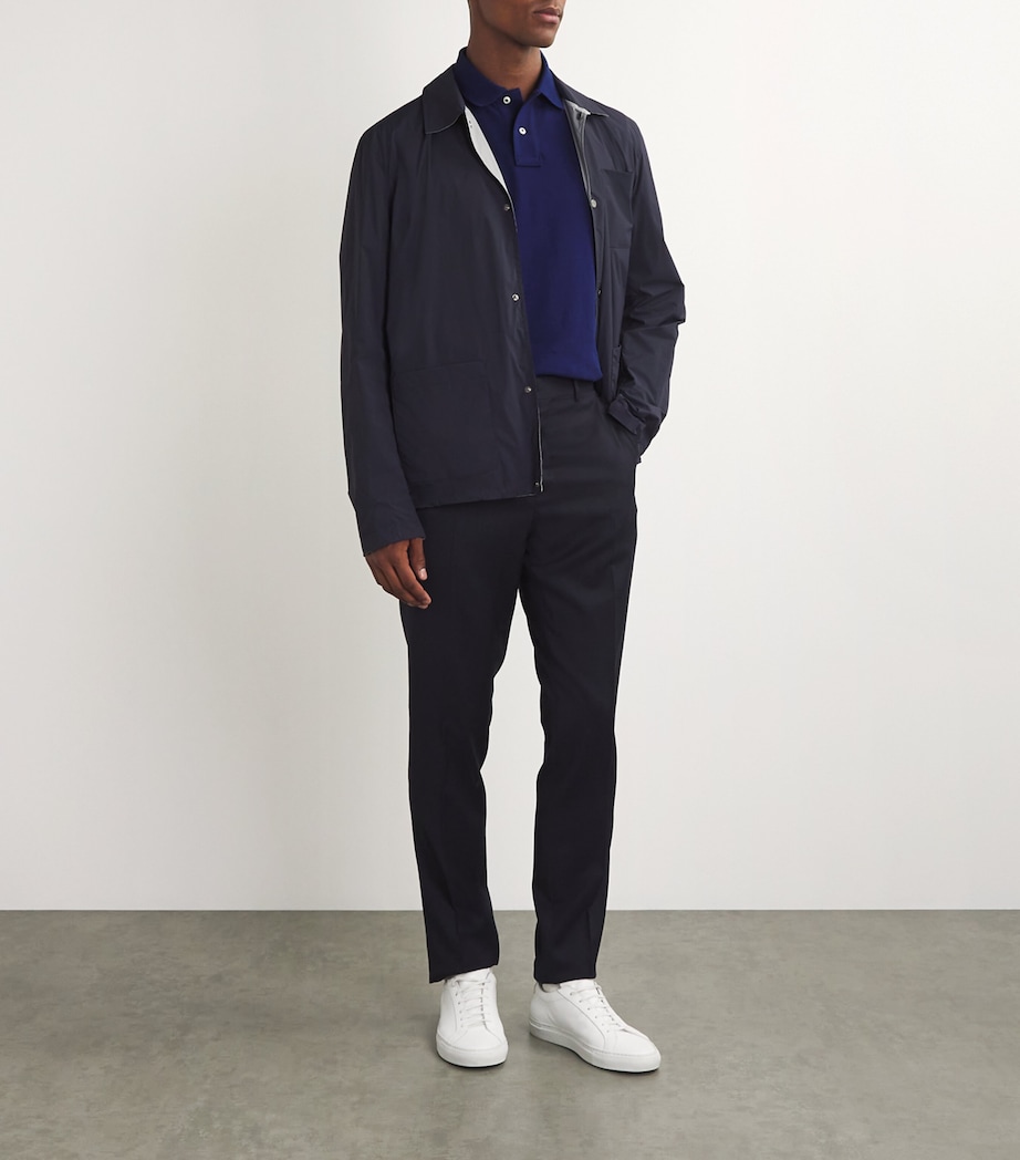 Logo Slim-Fit Polo Shirt FALL ROYAL/C1229 Image 2