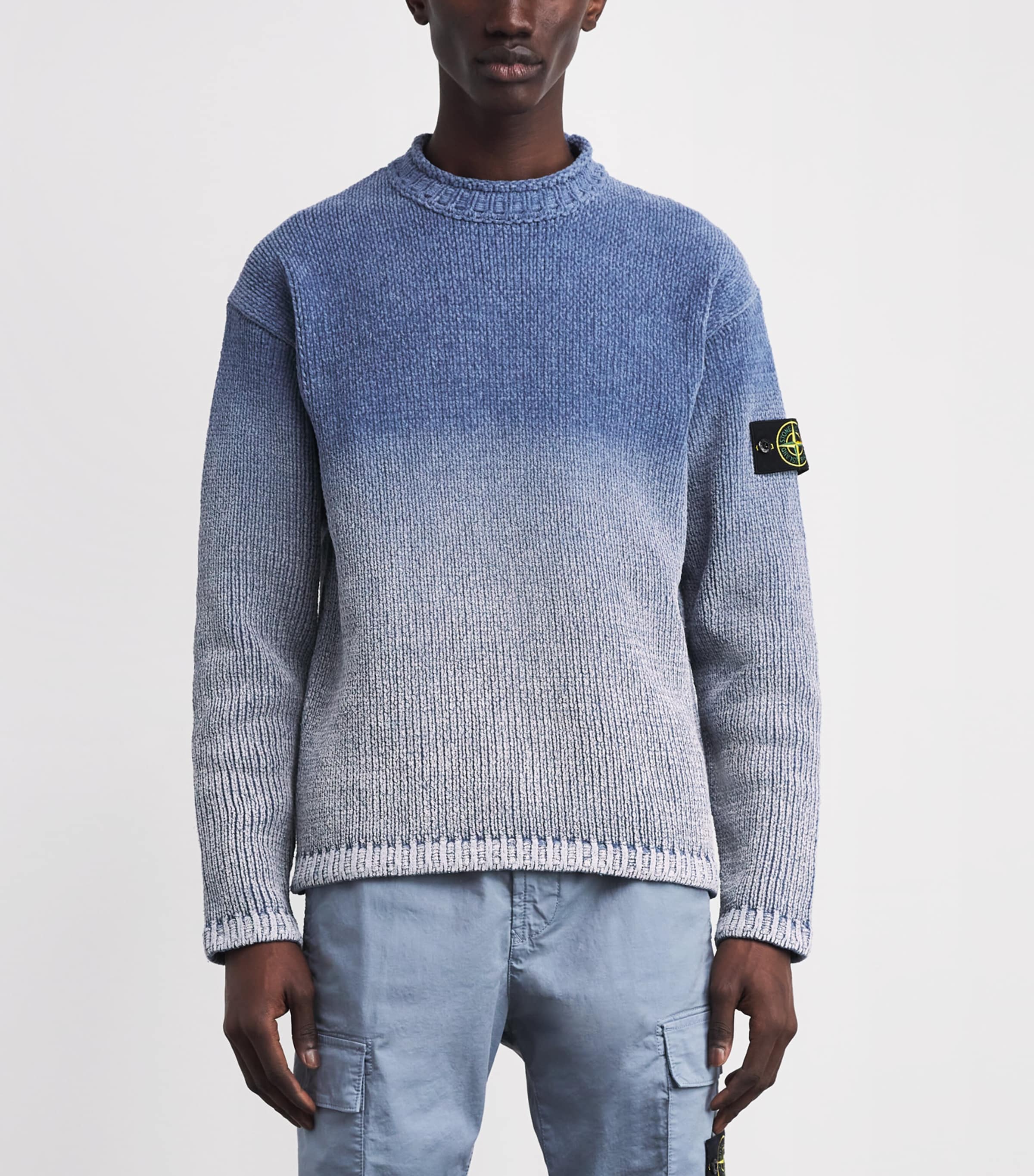 Cotton Coated Gradient Sweater V0024 Image 3