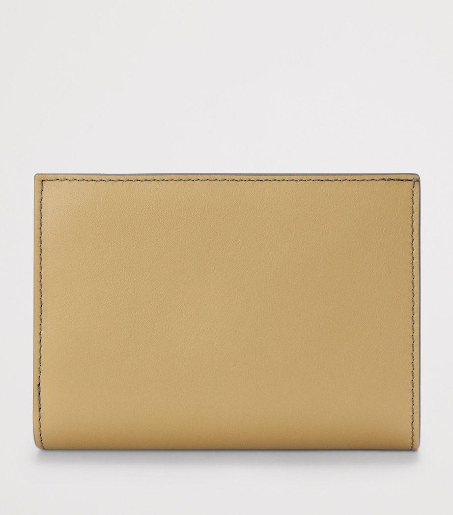 LOEWE Leather Landscape Wallet Sparkling Grey Image 2