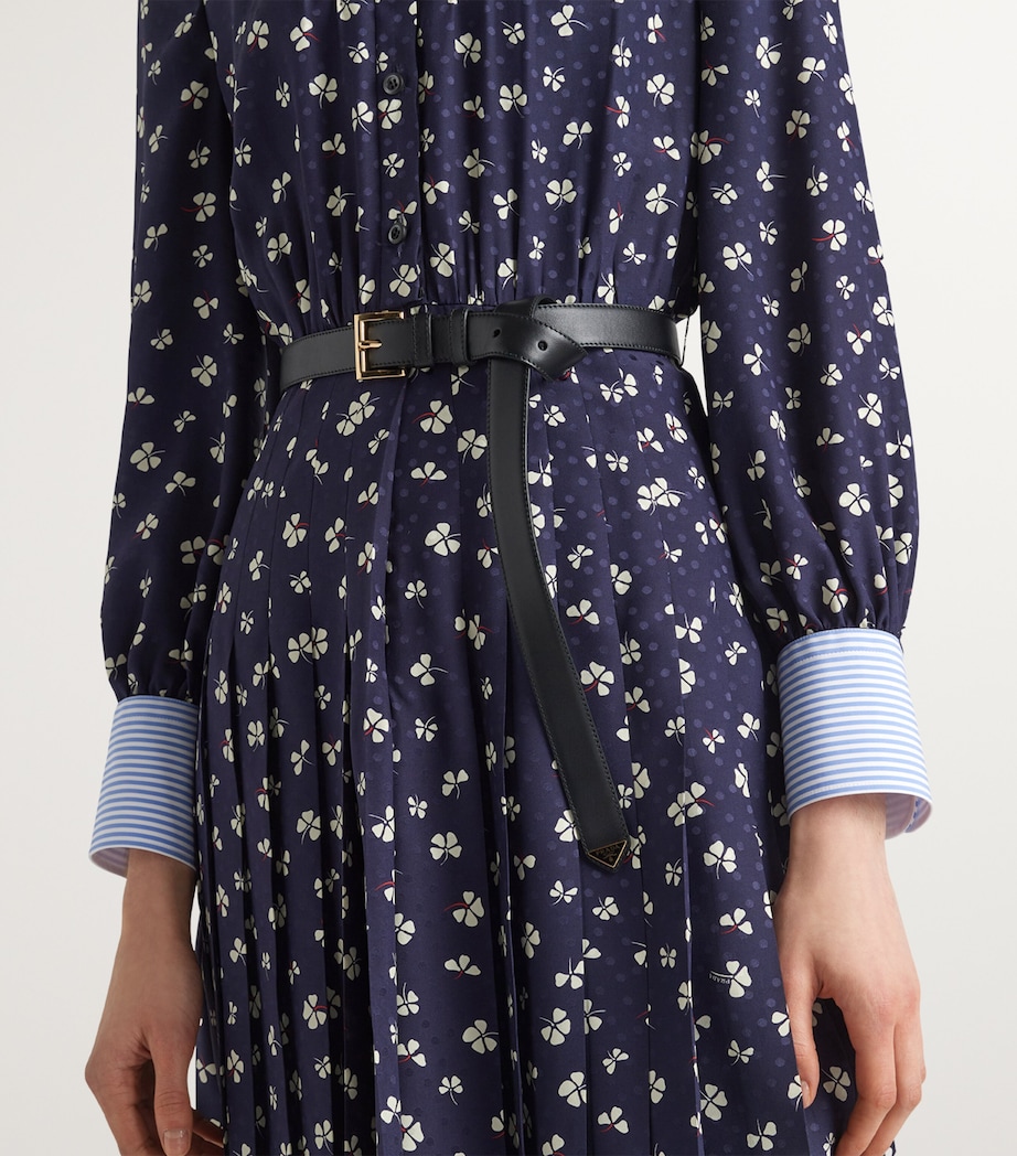 Leather Logo Belt F0632 Image 2