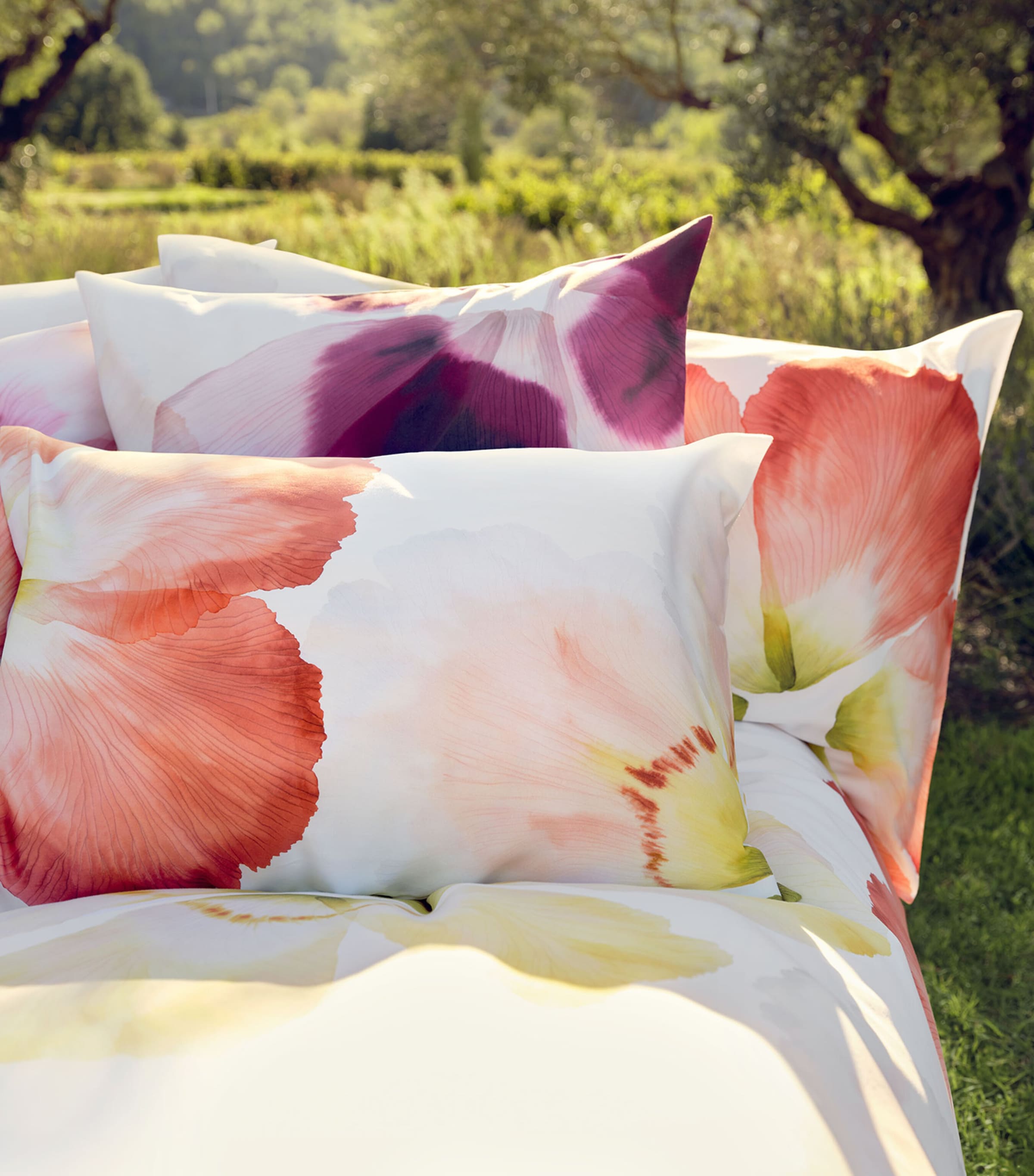 Cotton Sateen Aurora Oxford Pillowcase (50cm x 75cm) BLANC Image 4