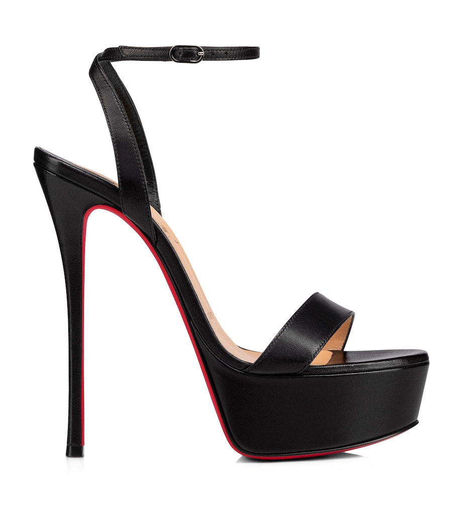 Christian Louboutin Loubi Queen Alta Nappa Leather Sandals 150 Image 1