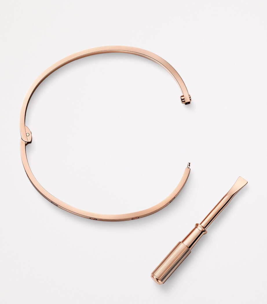 Cartier Small Rose Gold LOVE Bracelet Rose Gold Image 2