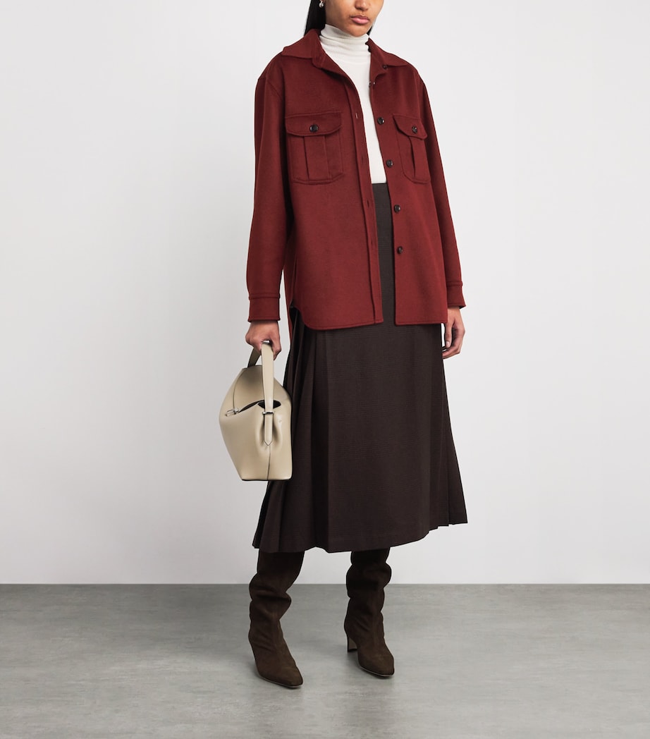 Cashmere Shirt Jacket 6300 SIENNA Image 2