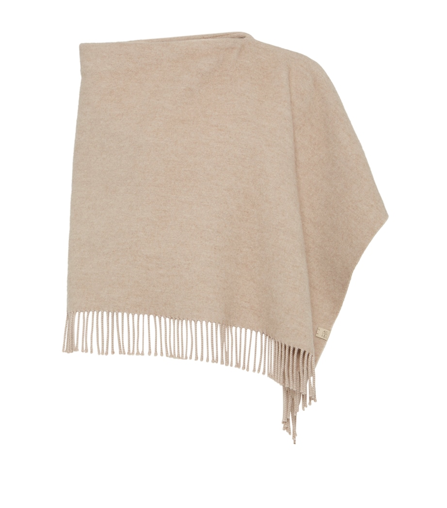 Wool-Cashmere Poncho CHA85 Image 1