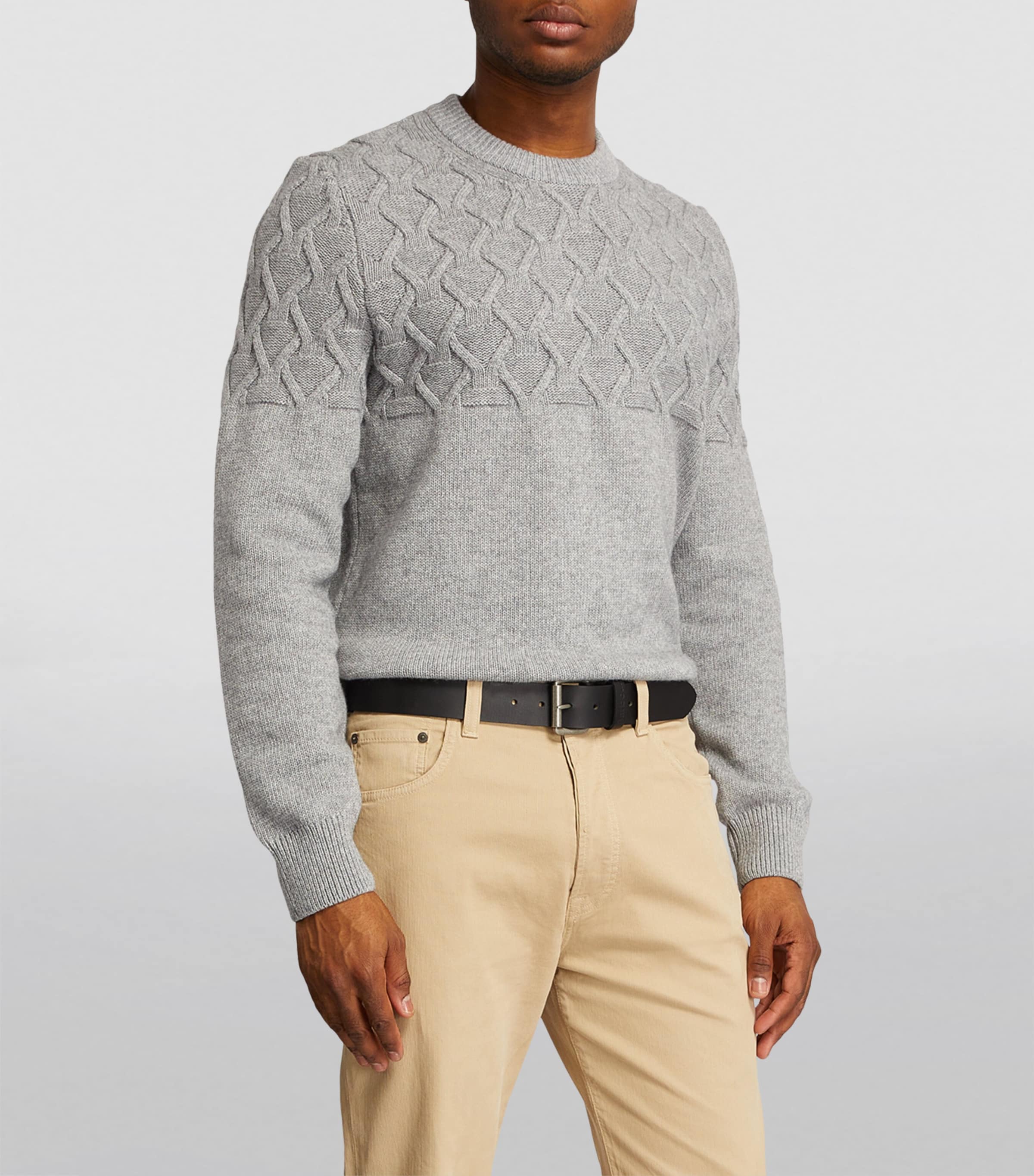 Leather Belt BLACK Image 8