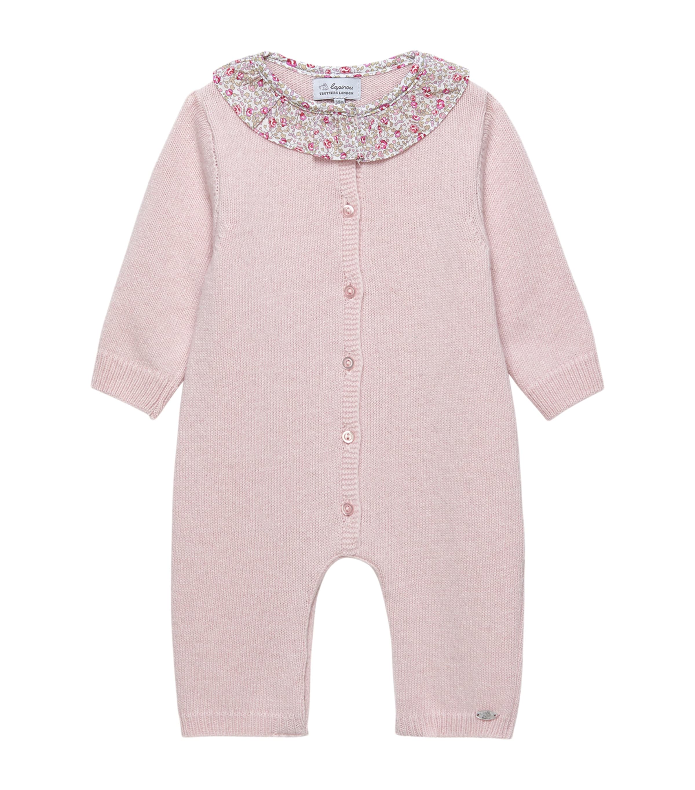 Trotters Eloise Knit Bodysuit (3-24 Months) Pink Eloise Image 1