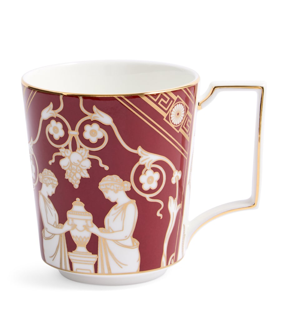 Bone China Renaissance Mug (300ml) RED Image 1