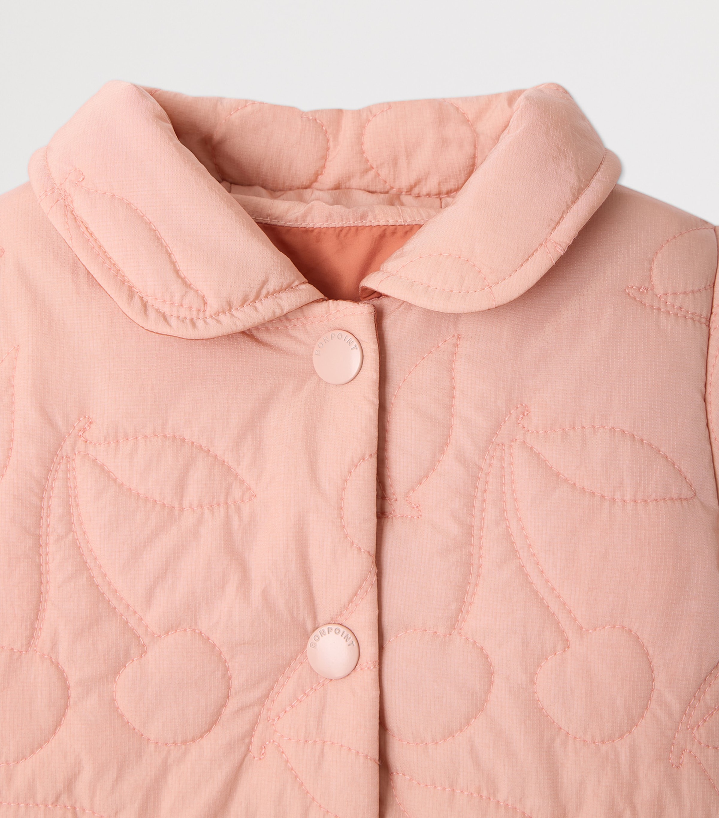 Bonpoint Reversible Quilted Juno Jacket (6-18 Months) Rose The Image 5
