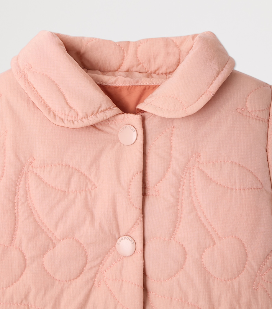 Bonpoint Reversible Quilted Juno Jacket (6-18 Months) Rose The Image 5