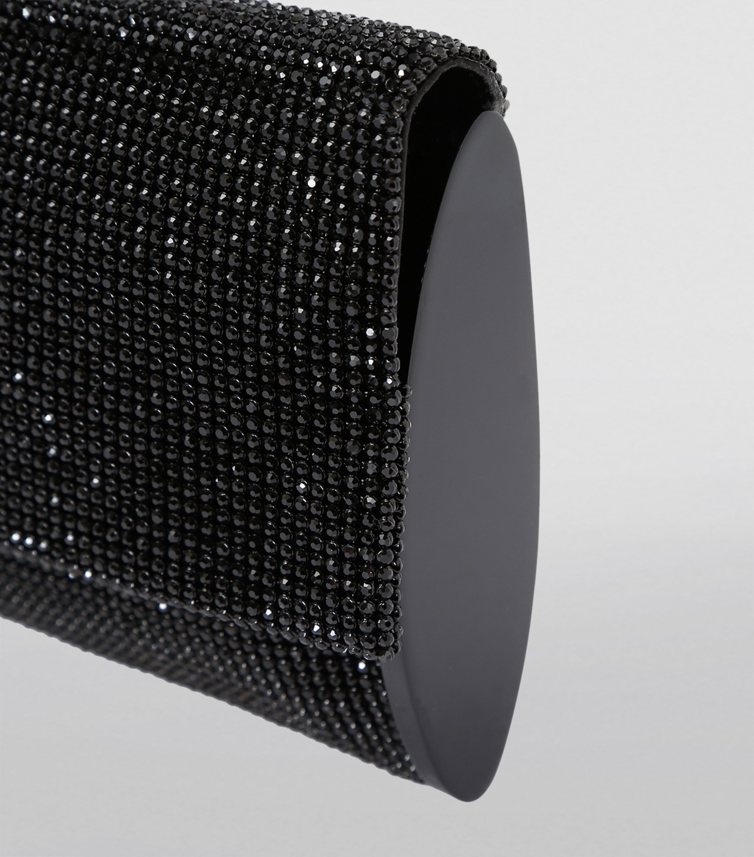 Benedetta Bruzziches Embellished Kate Clutch Bag Black Image 4