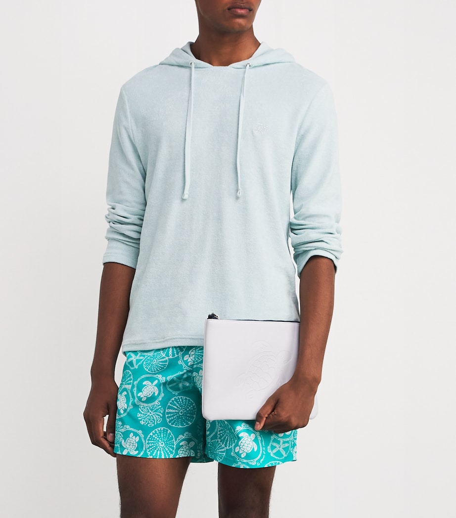 Neoprene Zipped Pool Pouch 010-WHITE Image 5