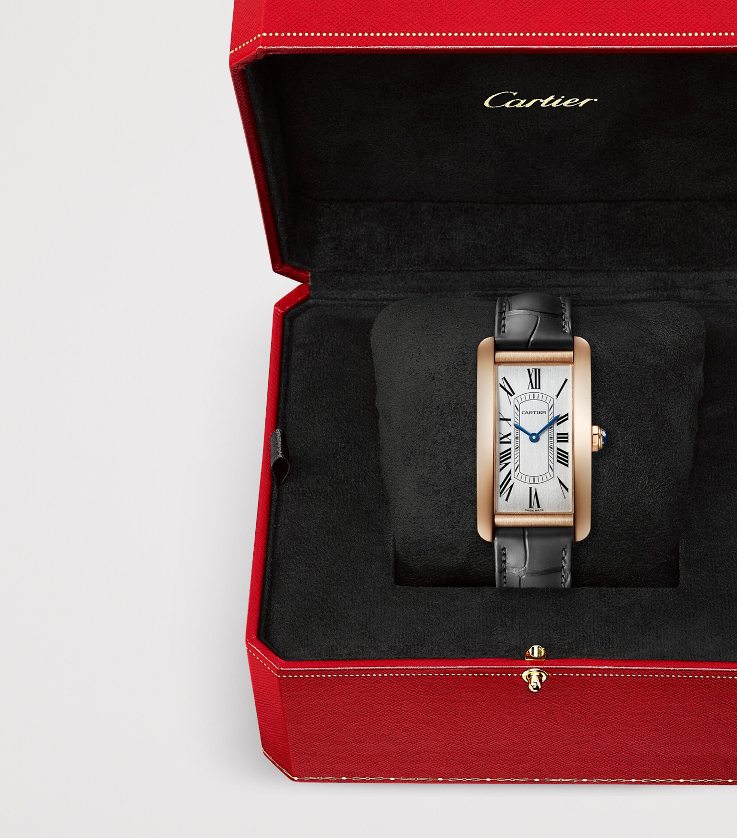 Cartier Rose Gold Tank Américaine Watch 44mm Rose Gold Image 4