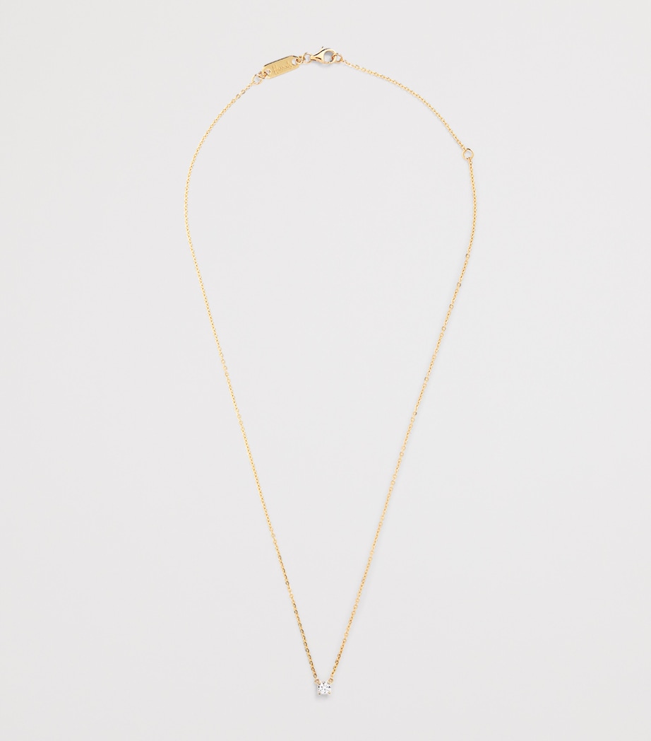 Yellow Gold and Diamond Pendant Necklace (0.25ct) YELLOW GOLD Image 3