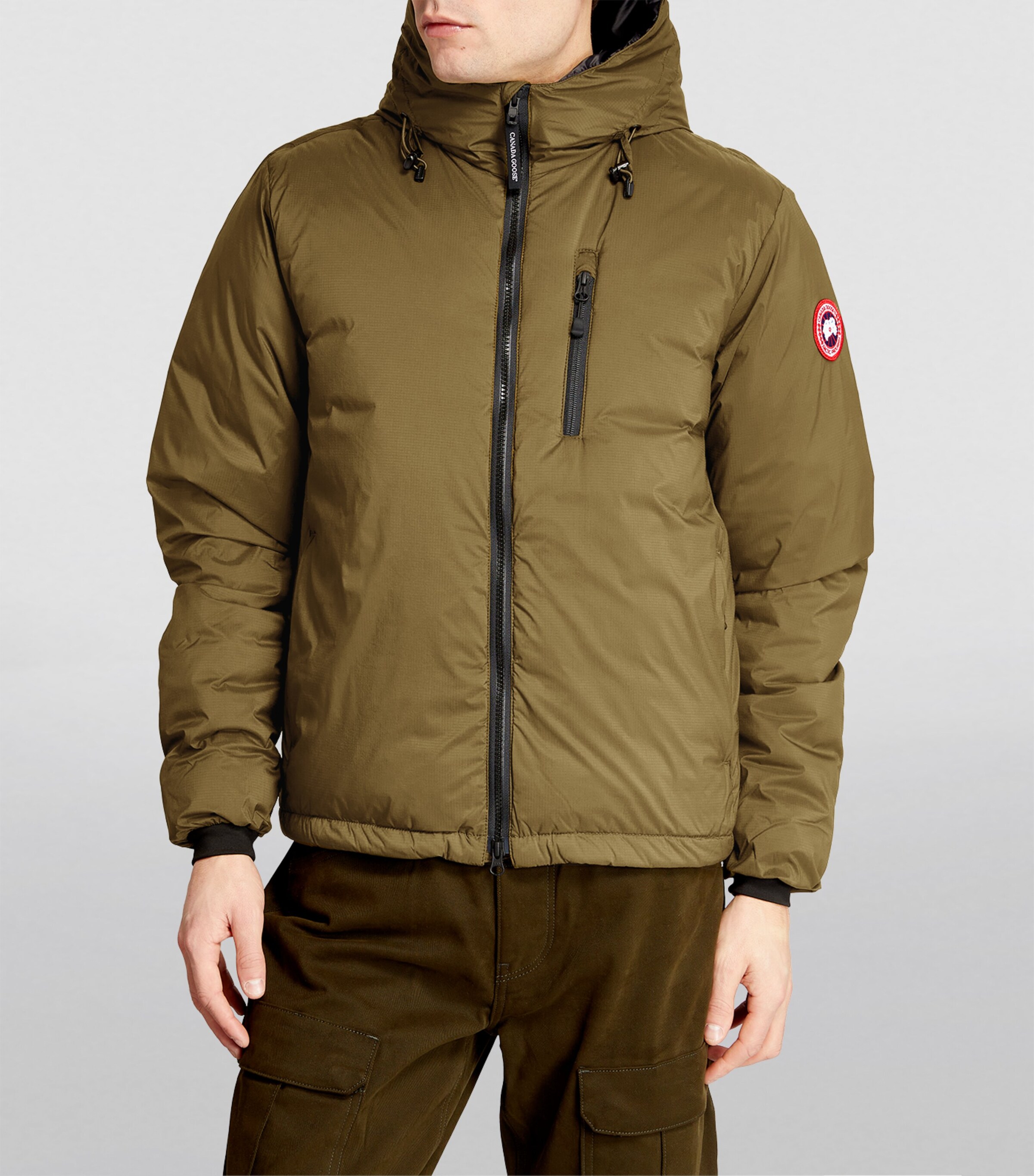 Canada Goose Mens Hooded Lodge Coat Image 3