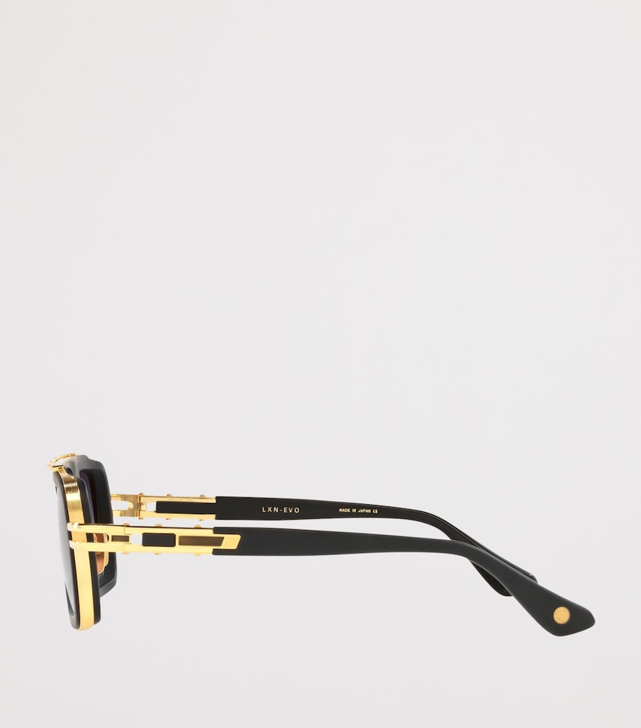 DITA LXN Evo Rectangle Sunglasses Black Image 3