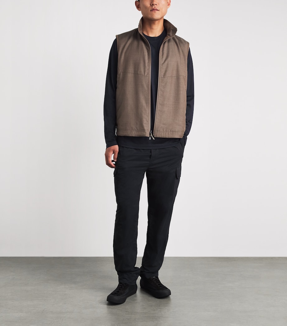 Sease Mens Merino Wool Base Layer Midnight Blue Image 2