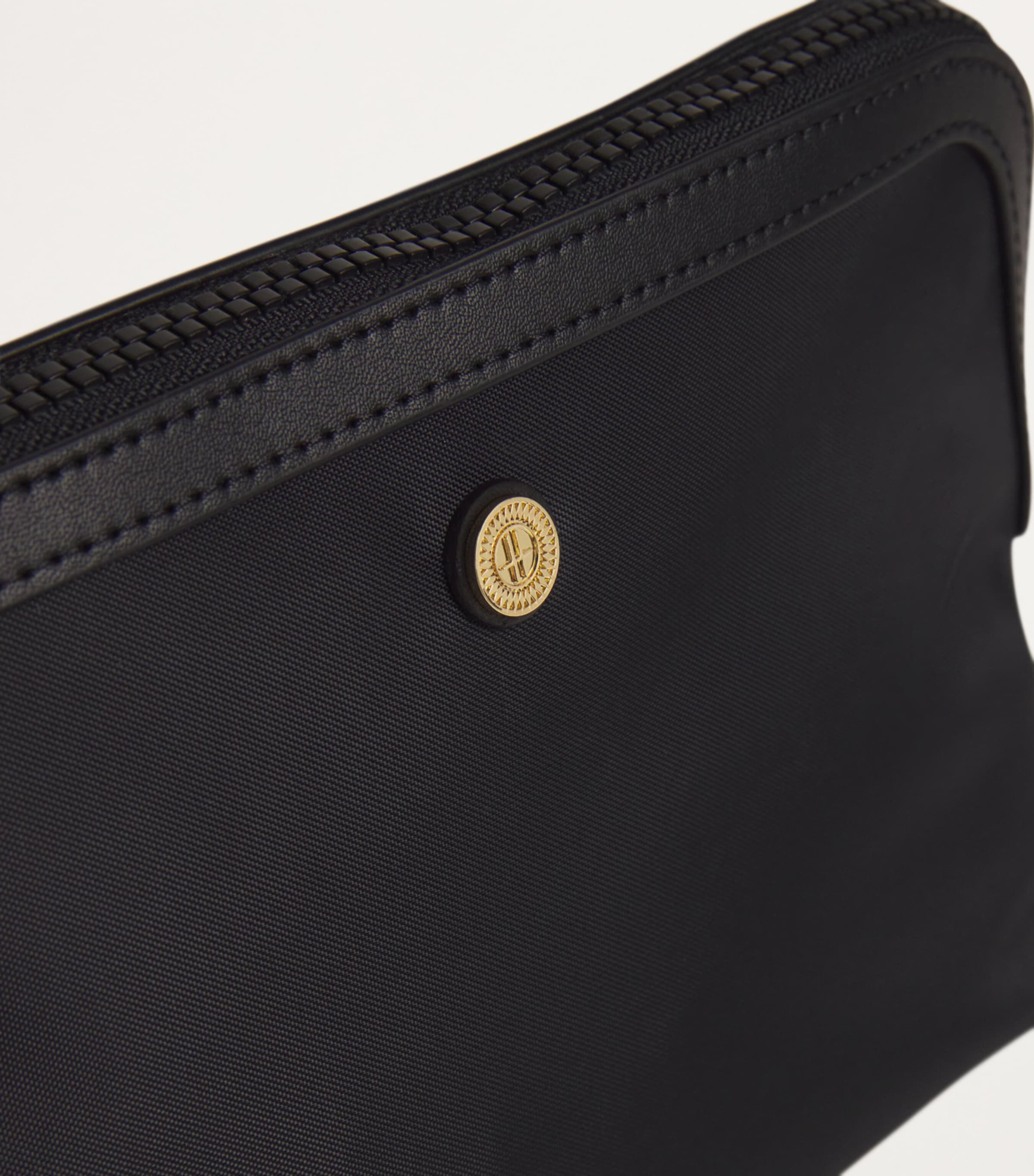 Large Nylon Wash Bag BLACK Image 3