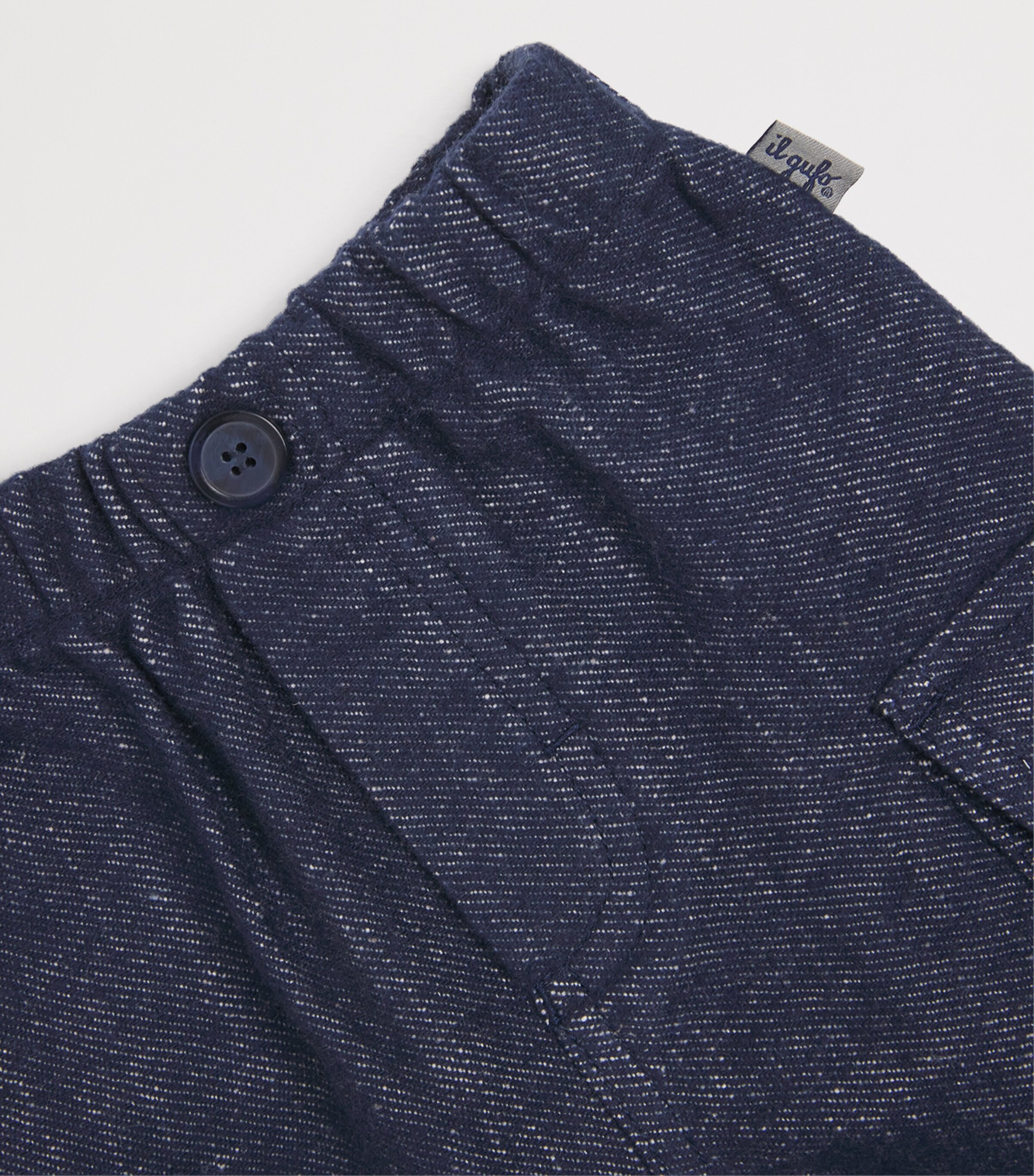 Cotton-Blend Cargo Trousers (6-36 Months) 495BLUE Image 3