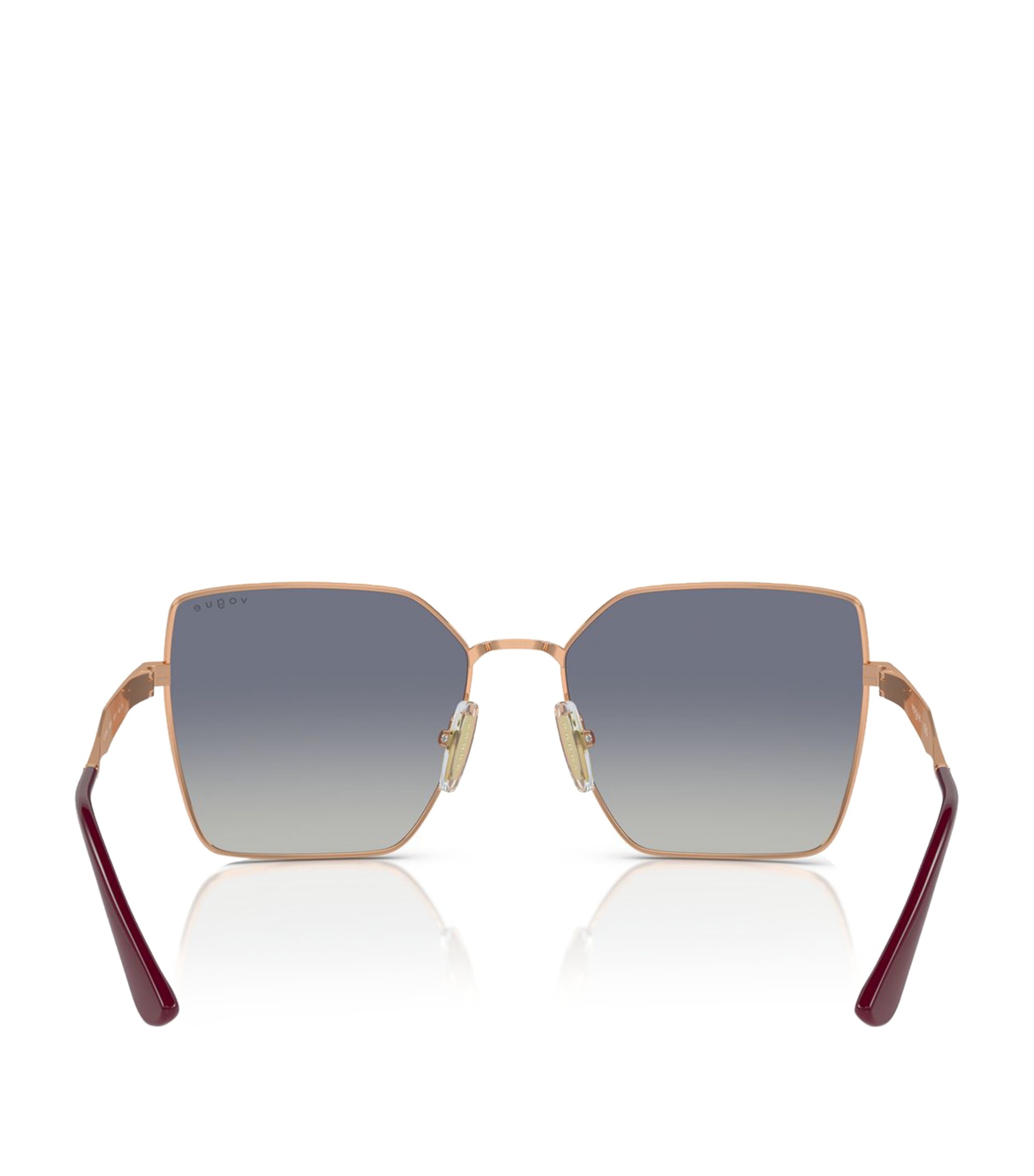 Vogue Metal Square Sunglasses Image 4