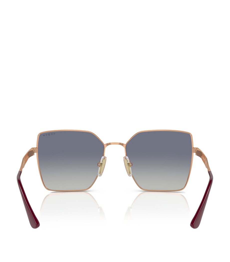 Vogue Metal Square Sunglasses Image 4