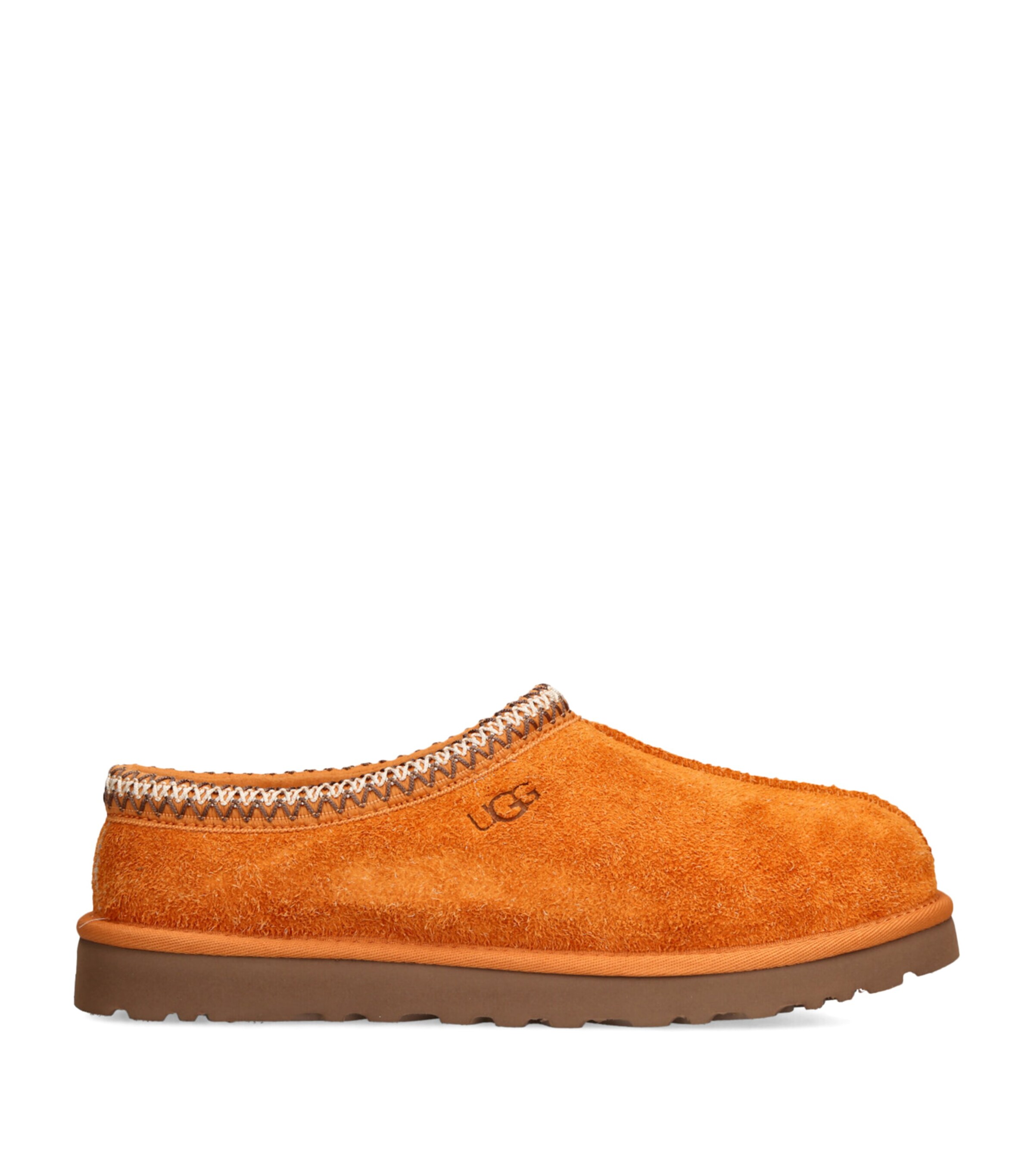 UGG Shaggy Suede Tasman Slippers Orange Image 1