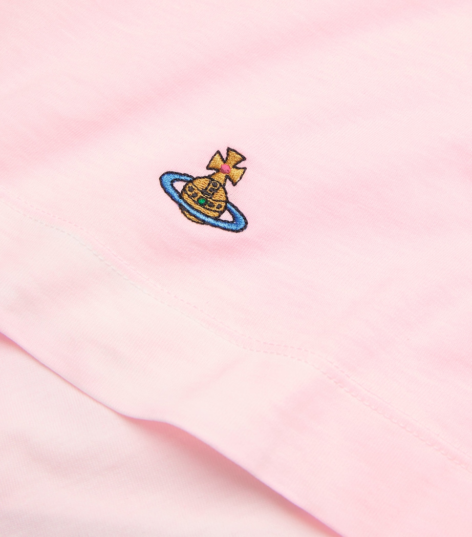 Cotton Asymmetric Orb Hebo Top G409 PINK Image 5