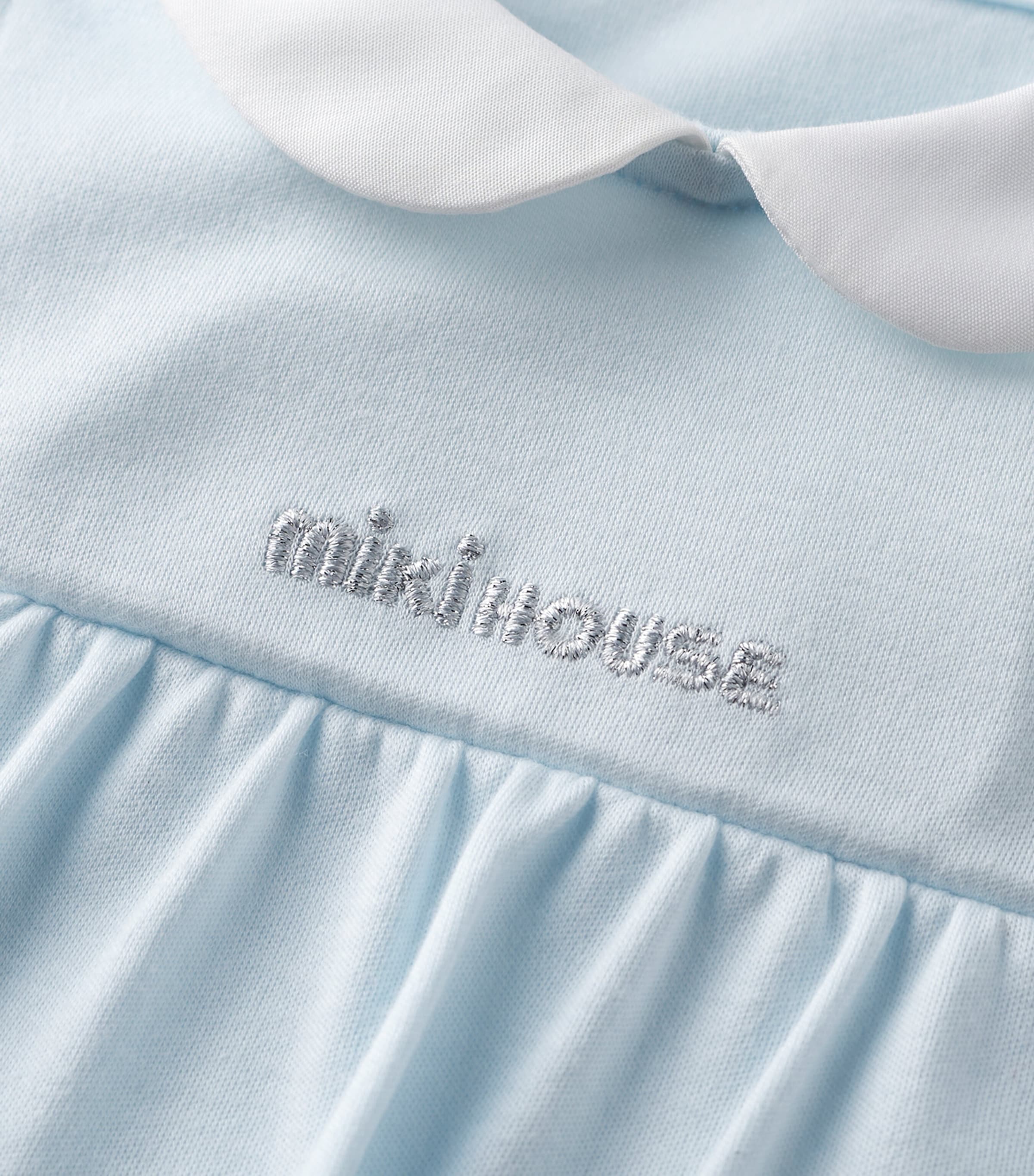 Cotton Embroidered Playsuit (6-12 Months) 15 Image 4