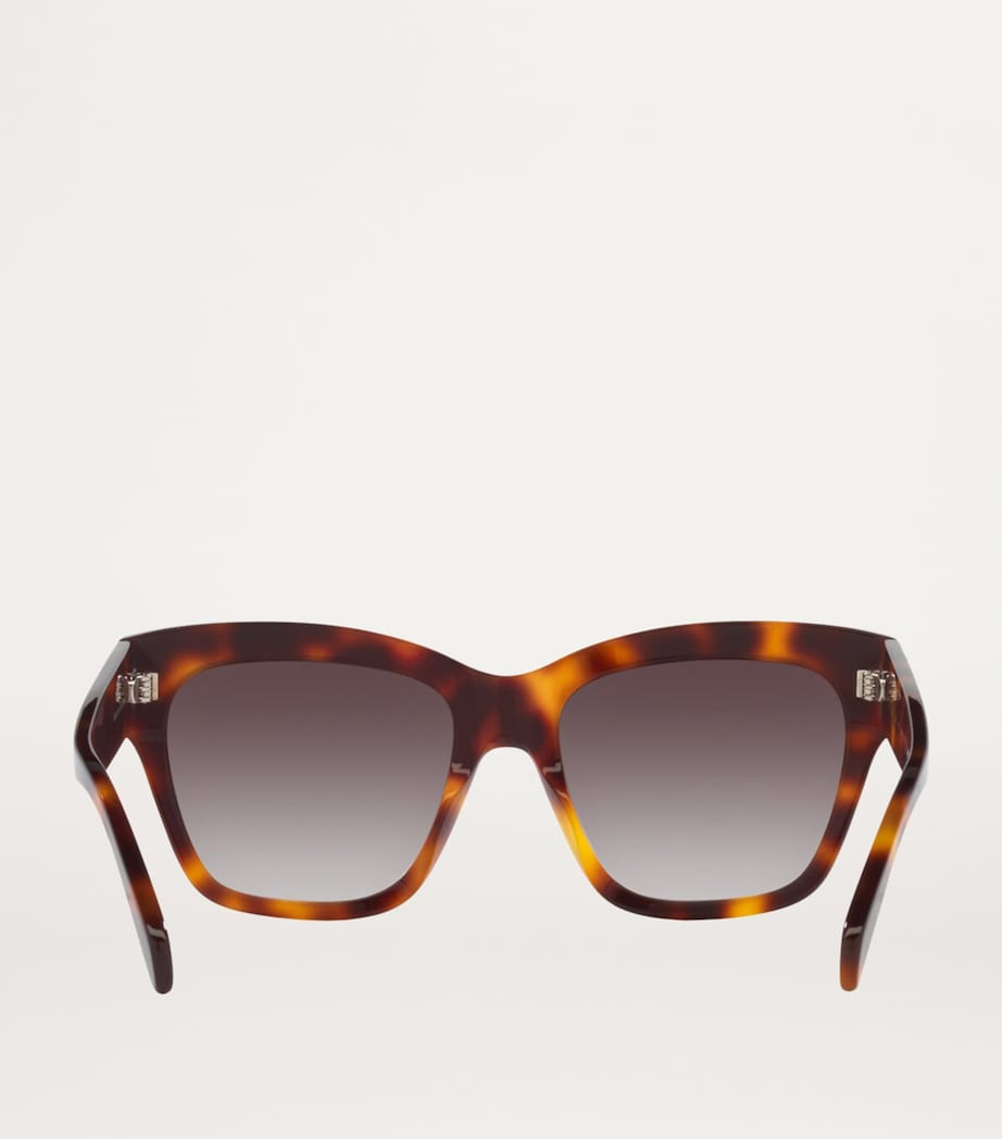 Celine Tortoiseshell Triomphe Square Sunglasses Image 4