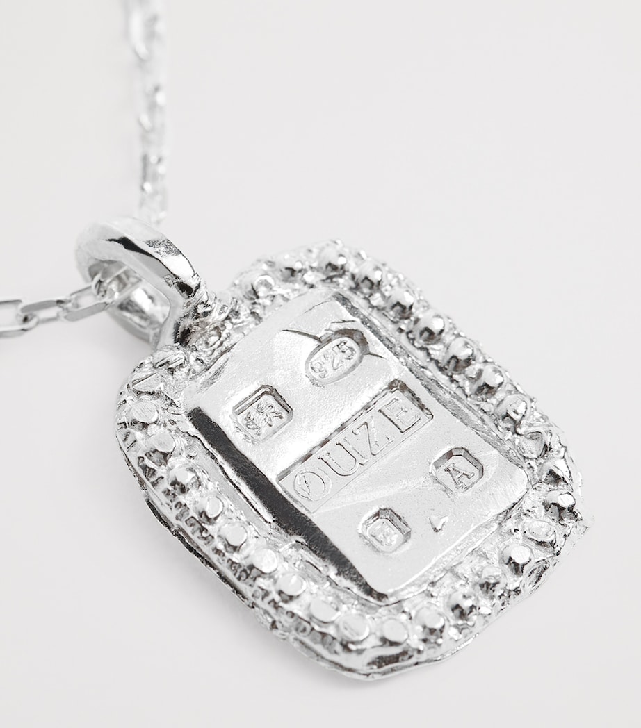 Sterling Silver Hallmark Necklace SILVER Image 5