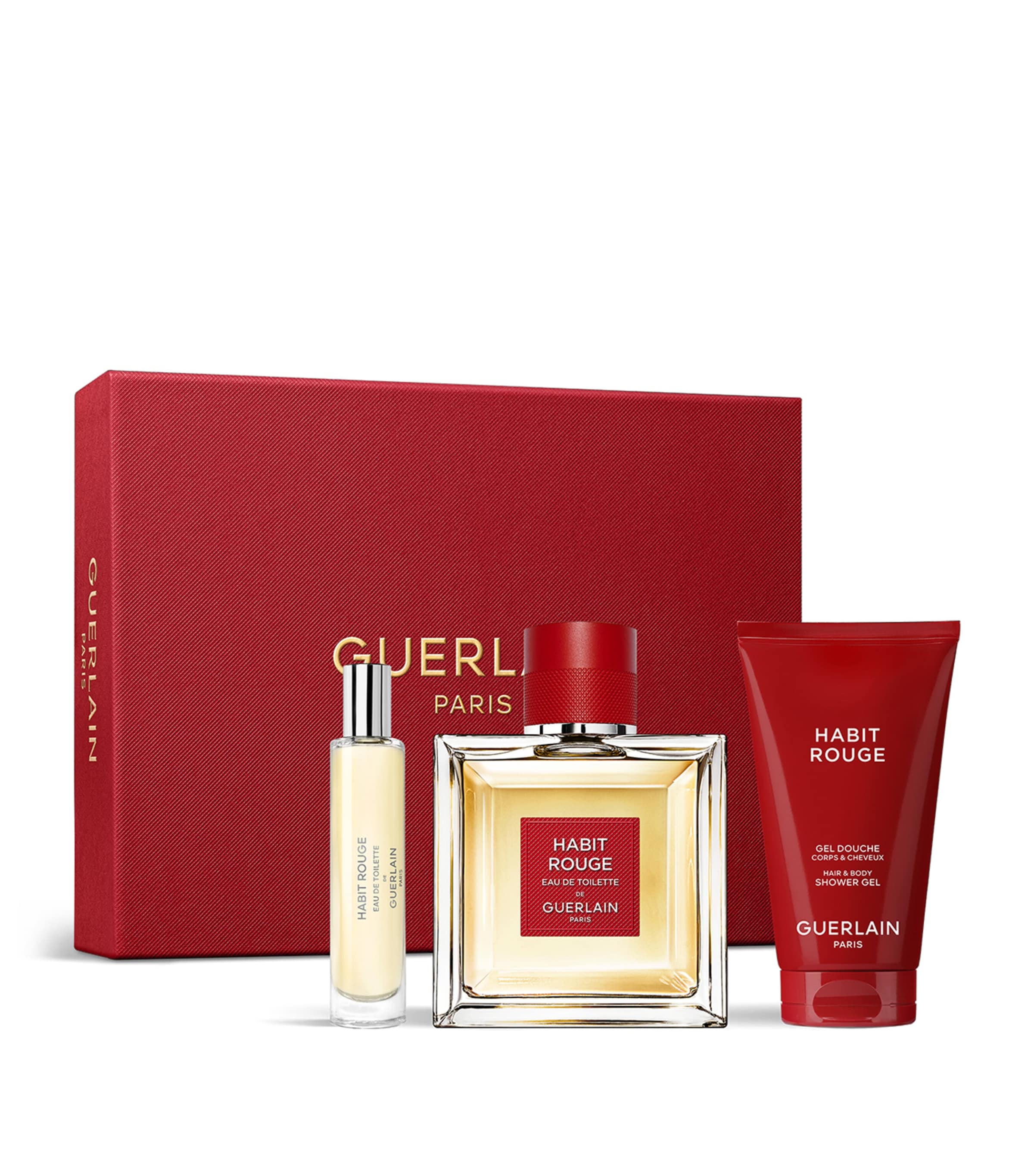 Guerlain Habit Rouge Eau De Toilette Fragrance Gift Set