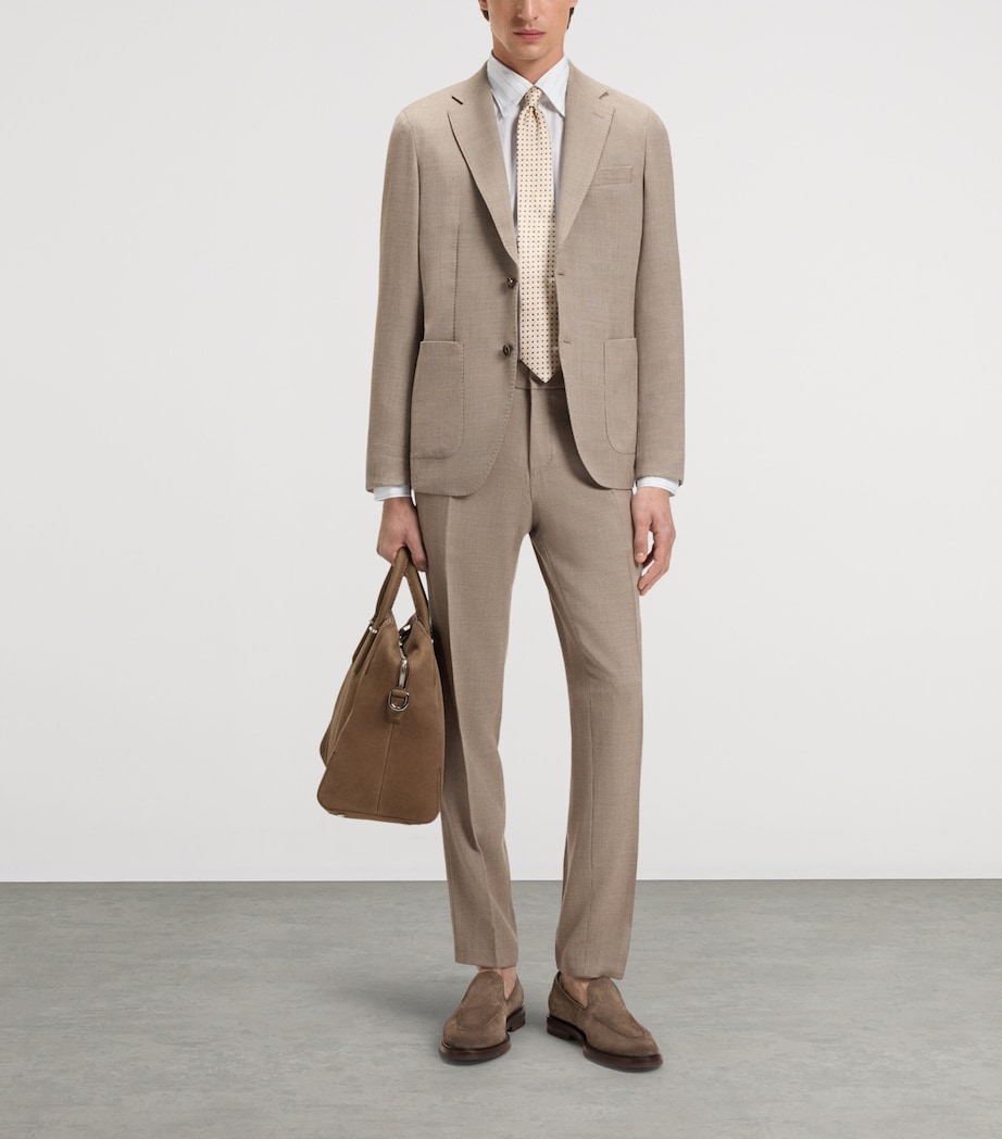 Cotton Stripe Slim Shirt 255 Image 2