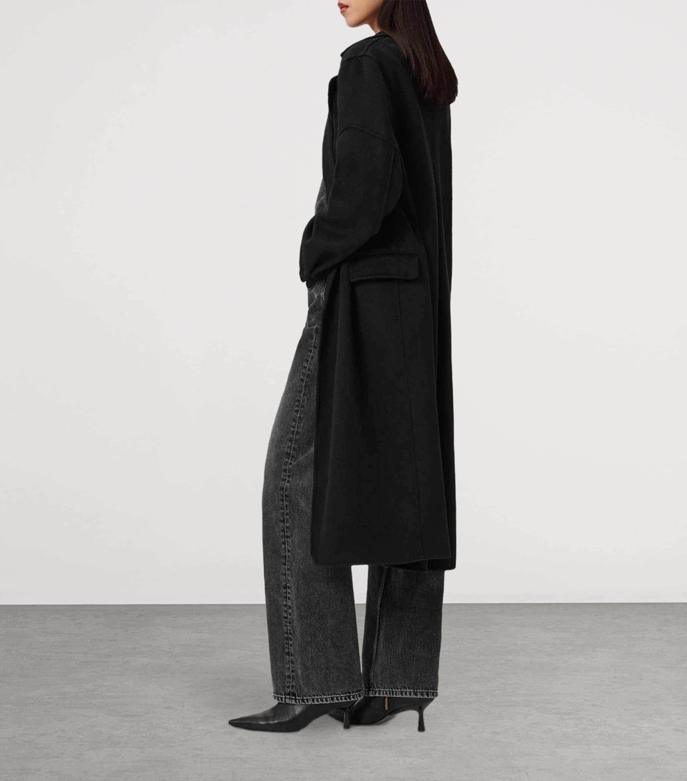 Wool-Blend Sellma Coat BLACK Image 7