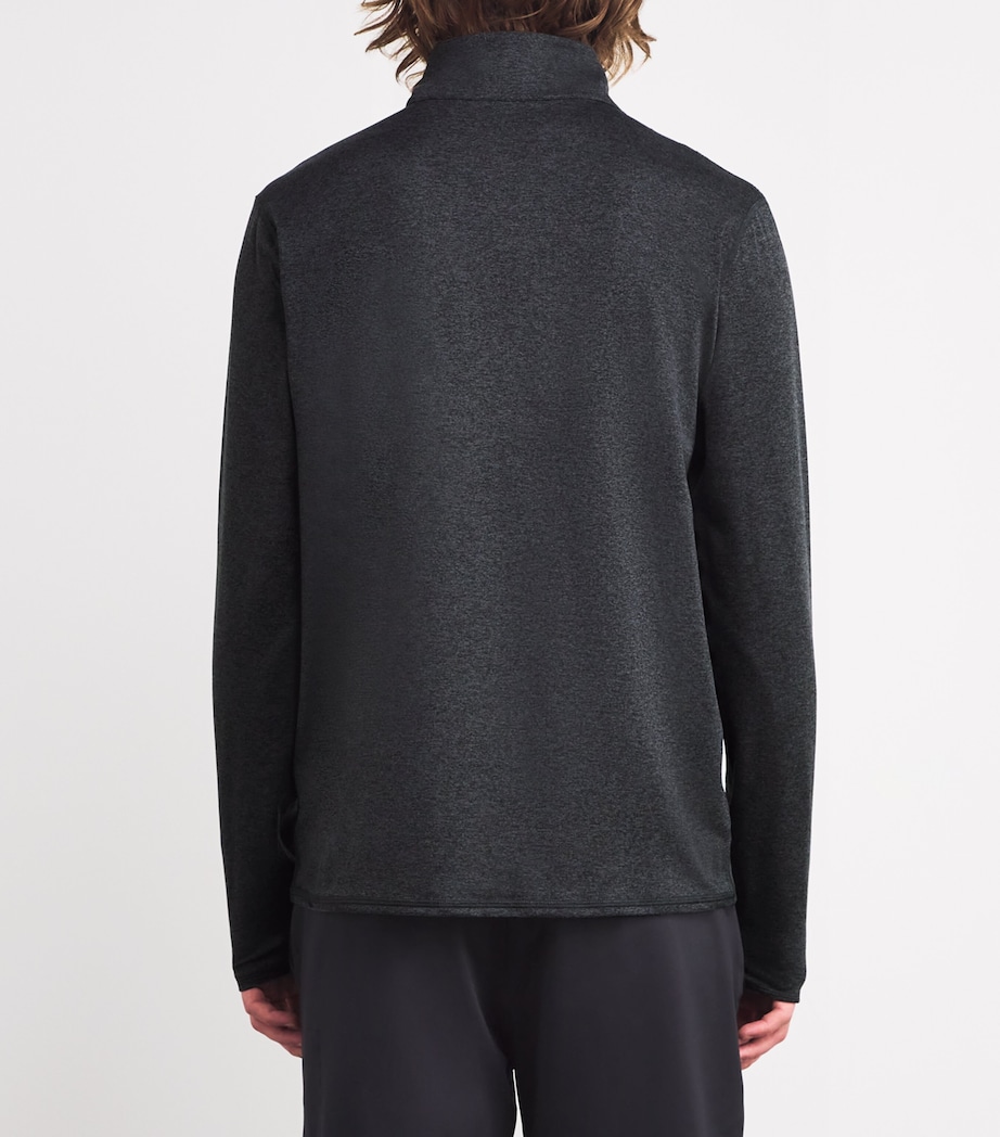 DreamKnit Ponto Quarter-Zip Sweatshirt CHARCOAL HEATHER Image 4