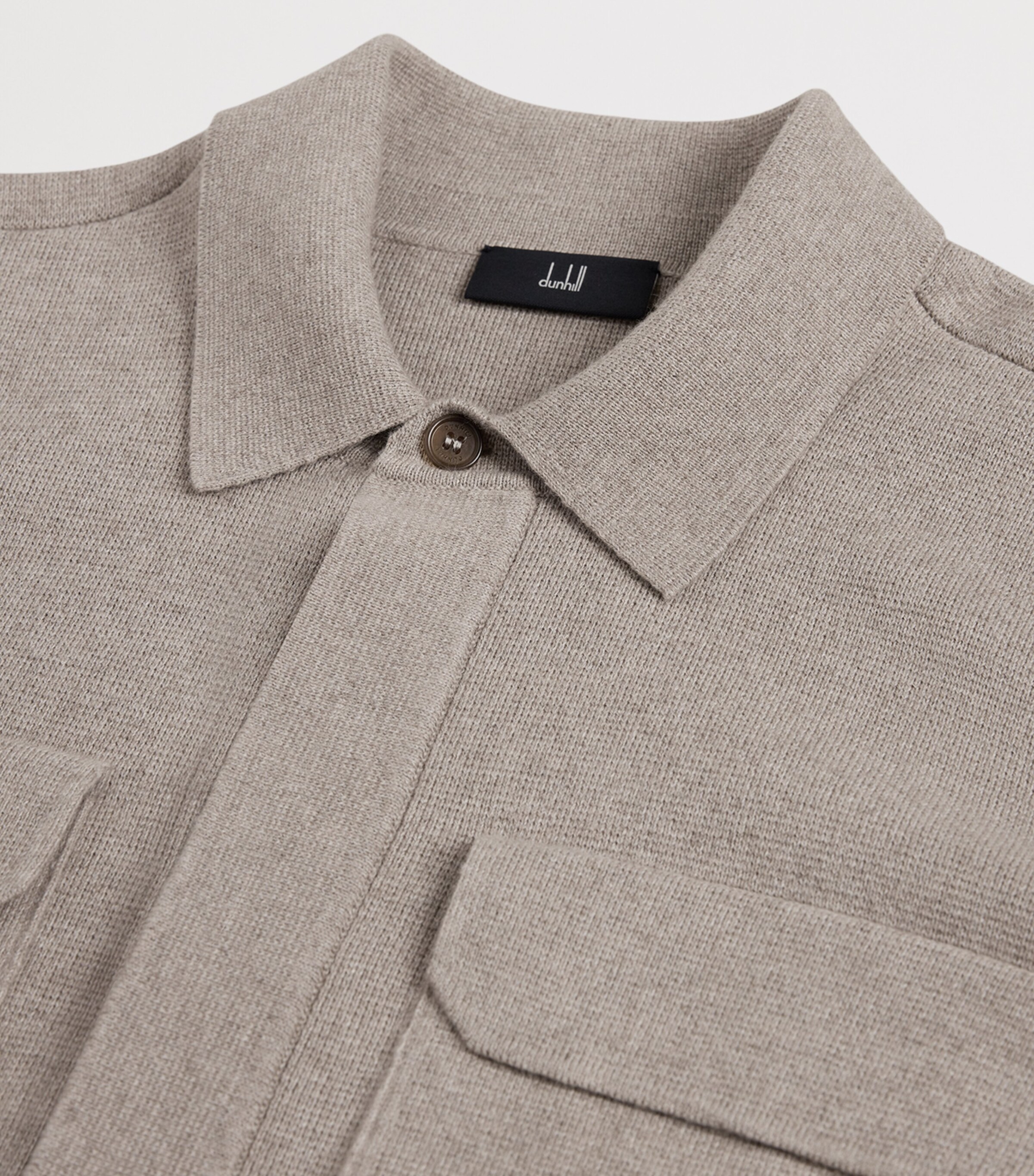 Cotton-Cashmere Shacket 254MID NATURAL Image 5