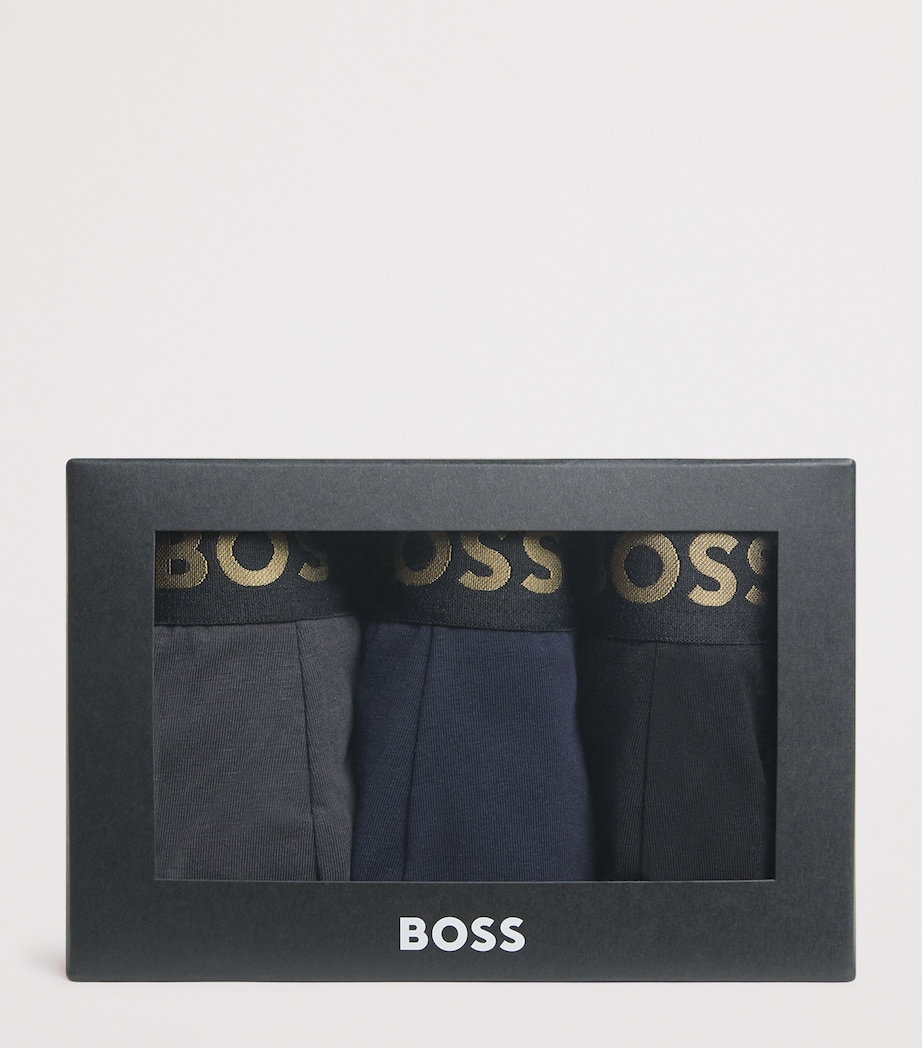 Stretch-Cotton Logo Trunks (Pack of 3) 990 OPEN MISC Image 4