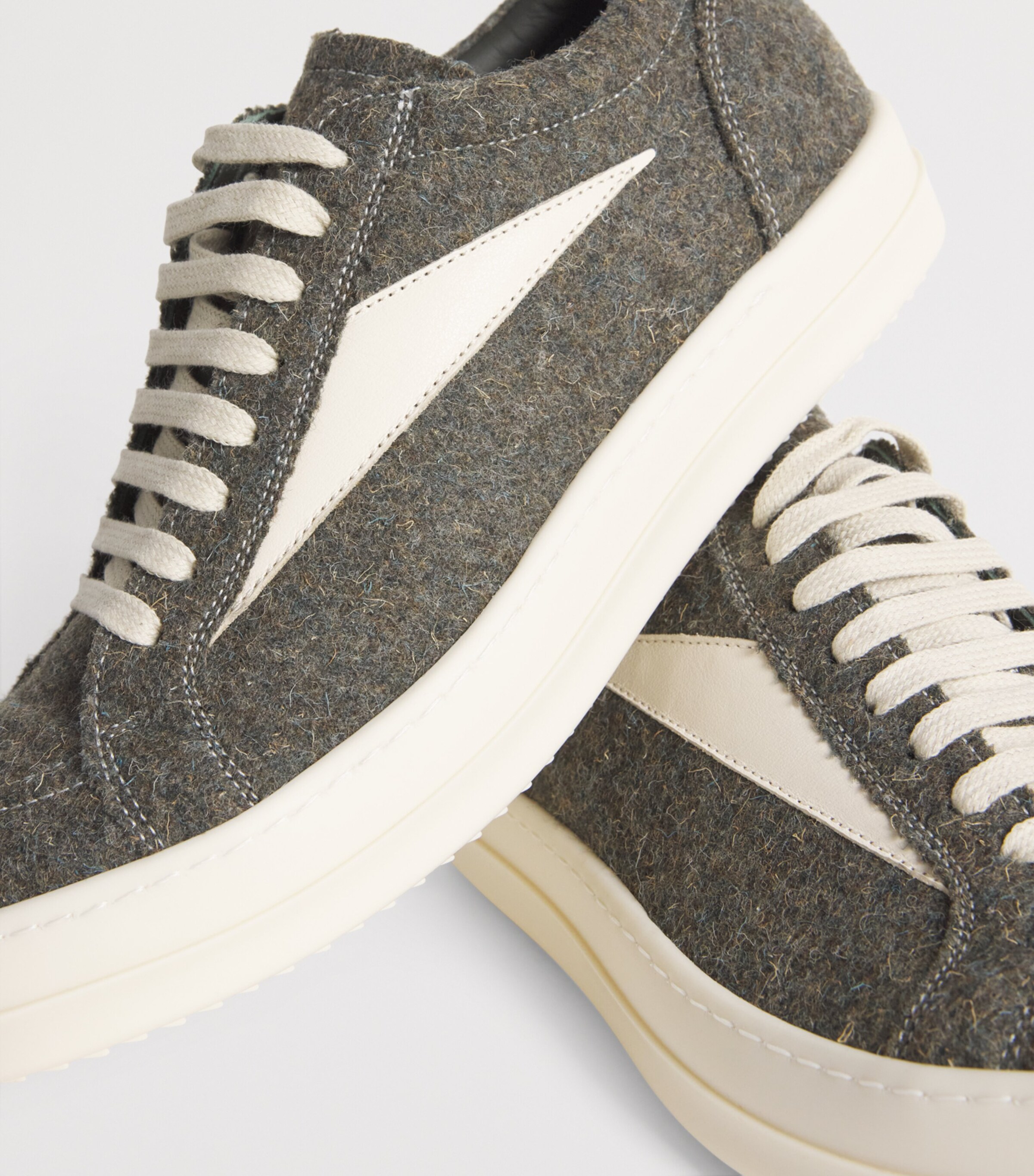 Rick Owens Green Vintage Sneakers | Harrods US