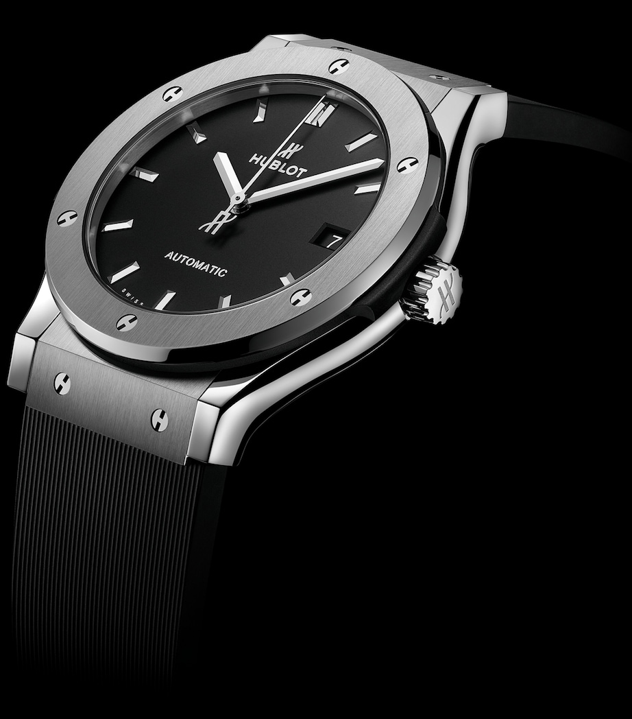 Titanium Classic Fusion Watch 45mm BLACK Image 5