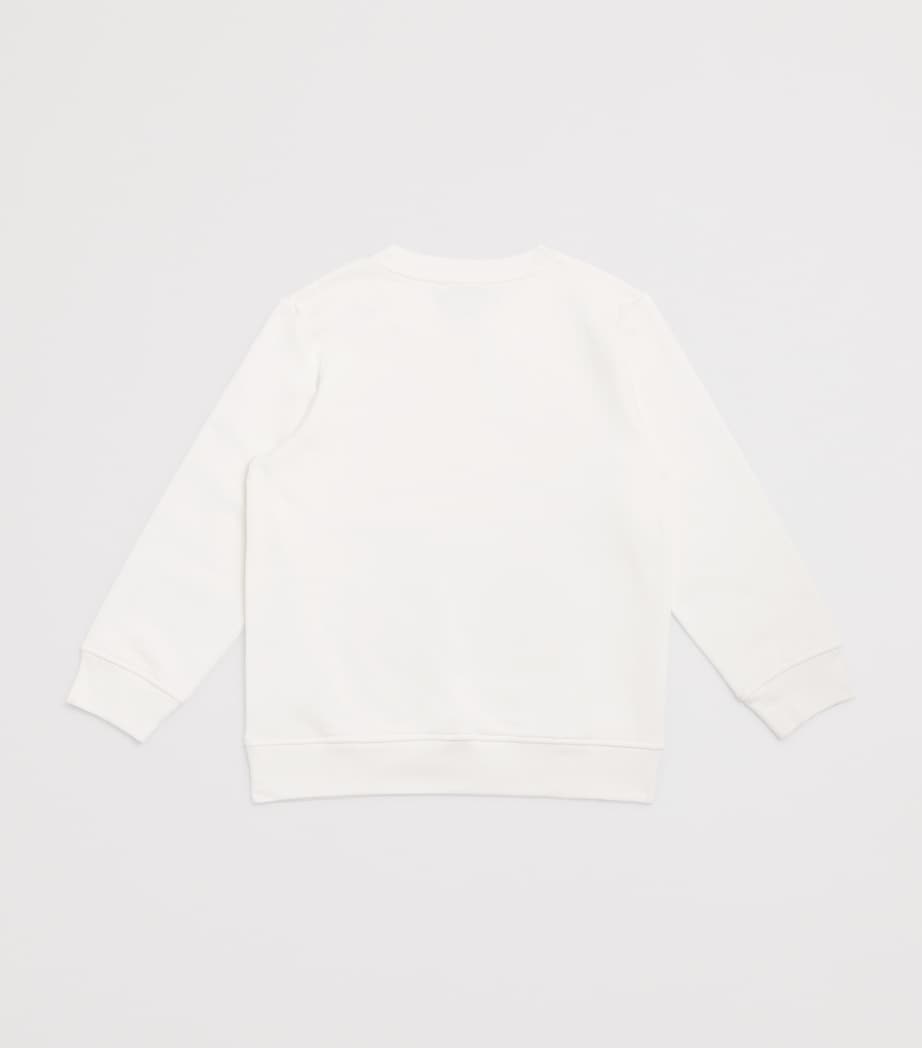 Organic Cotton Love Is All Around Sweatshirt (3-14+ Years) 101IVORY Image 2