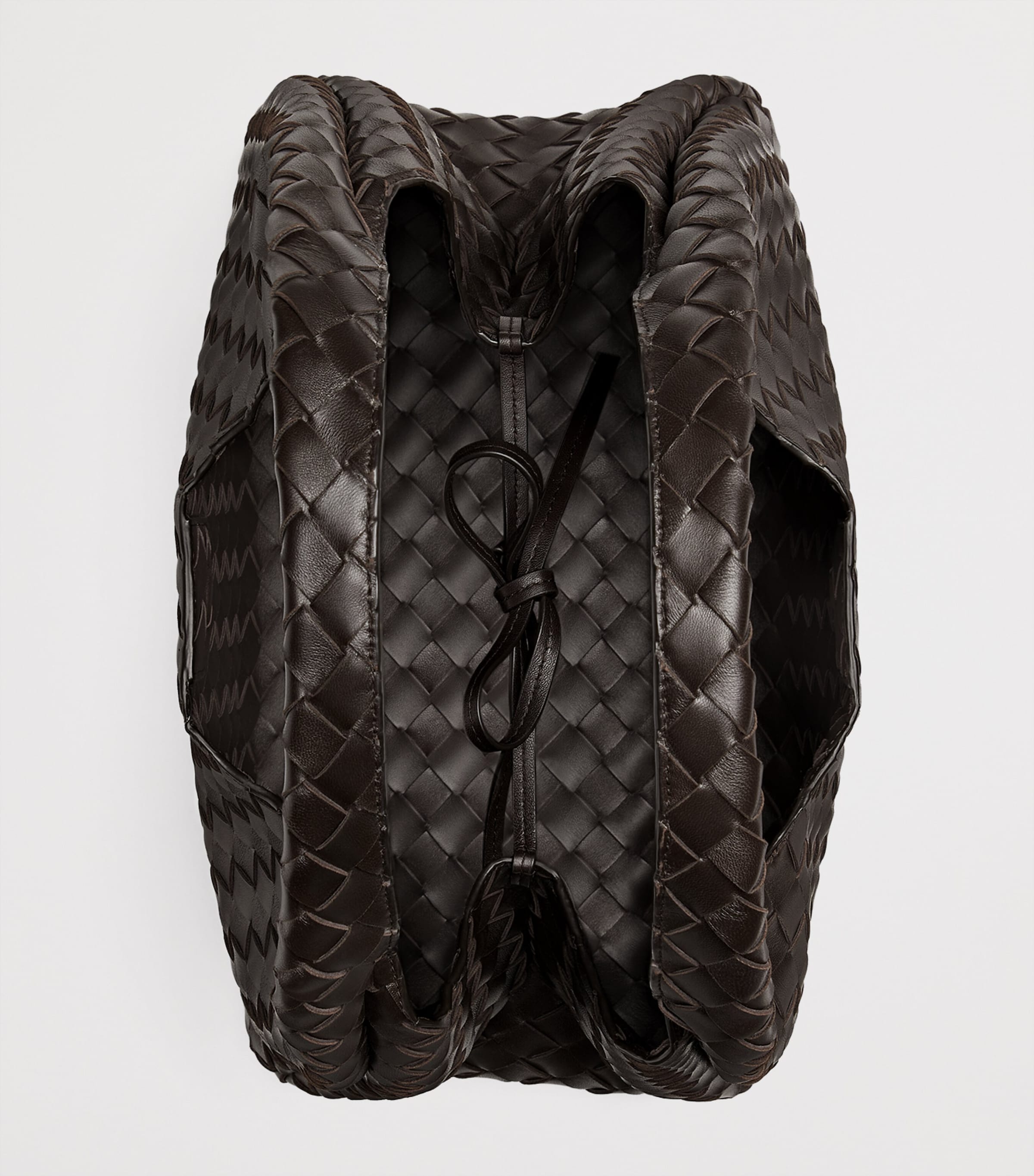 Medium Leather Intrecciato Campana Shoulder Bag 2190 Image 3