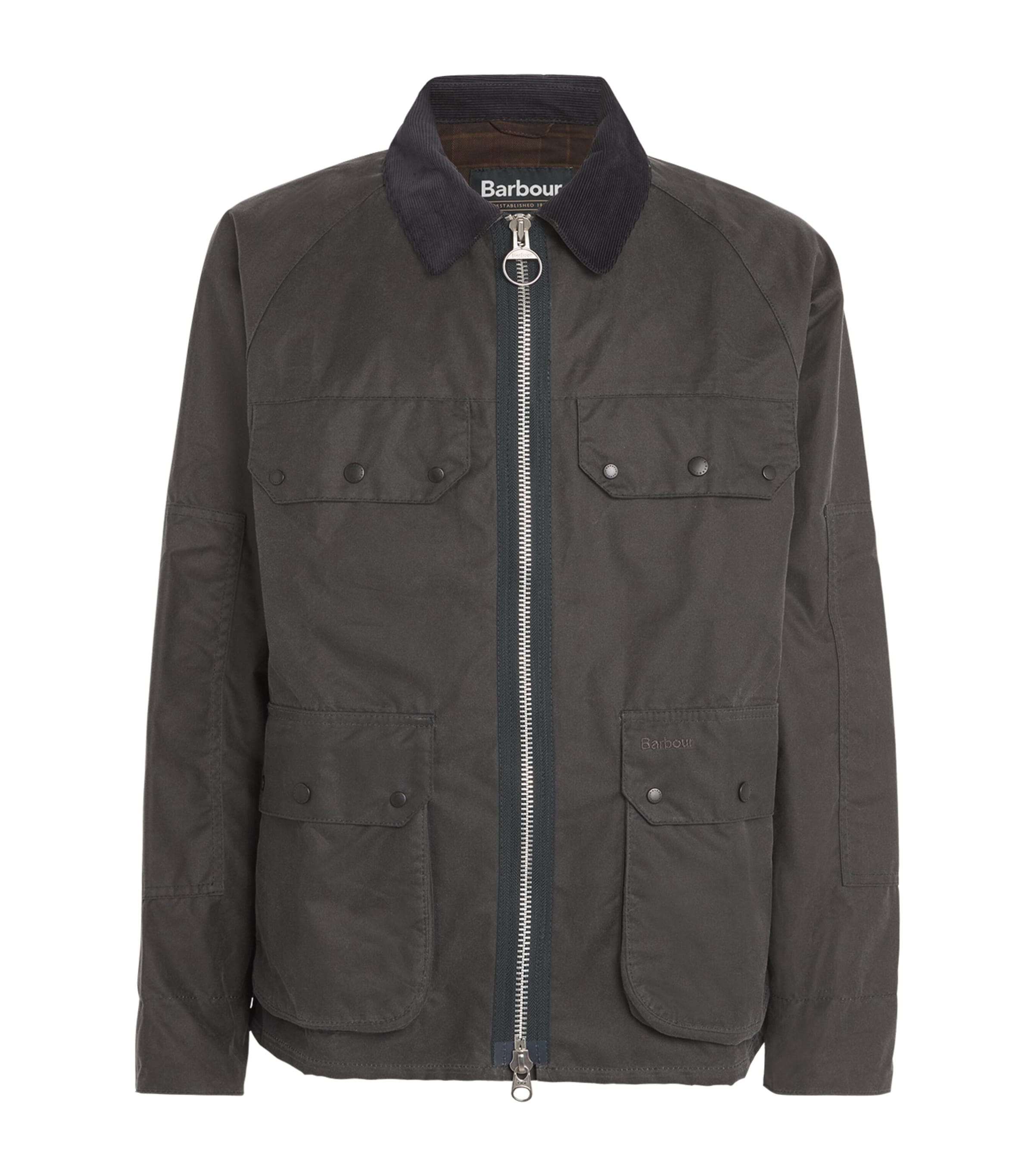 Barbour Waxed Re-Engineered Bedale Jacket | Harrods UK Barbour Waxed Re-Engineered Bedale Jacket | Harrods UK