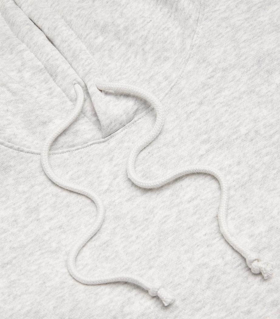 Fleece Lounge Classic Hoodie LIGHT HEATHER GREY Image 5