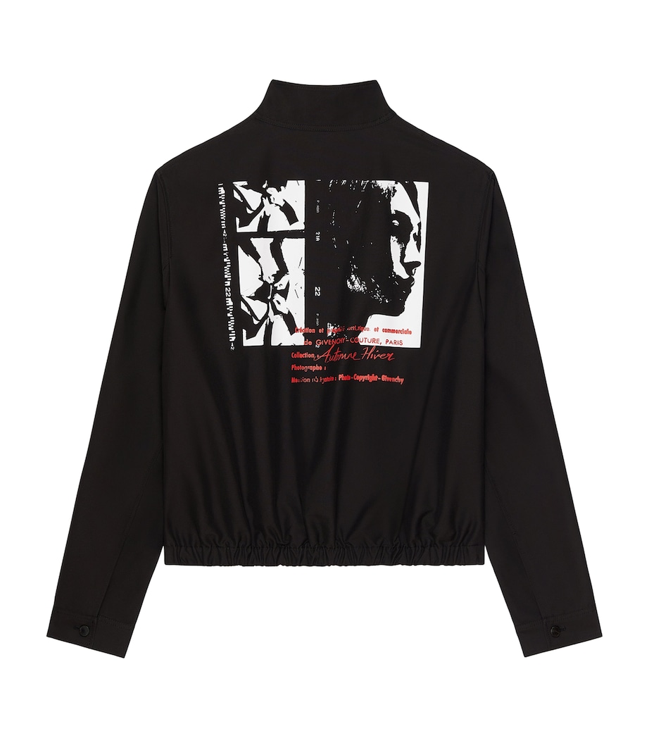 Givenchy Mens Zip-Up Bomber Jacket Image 3