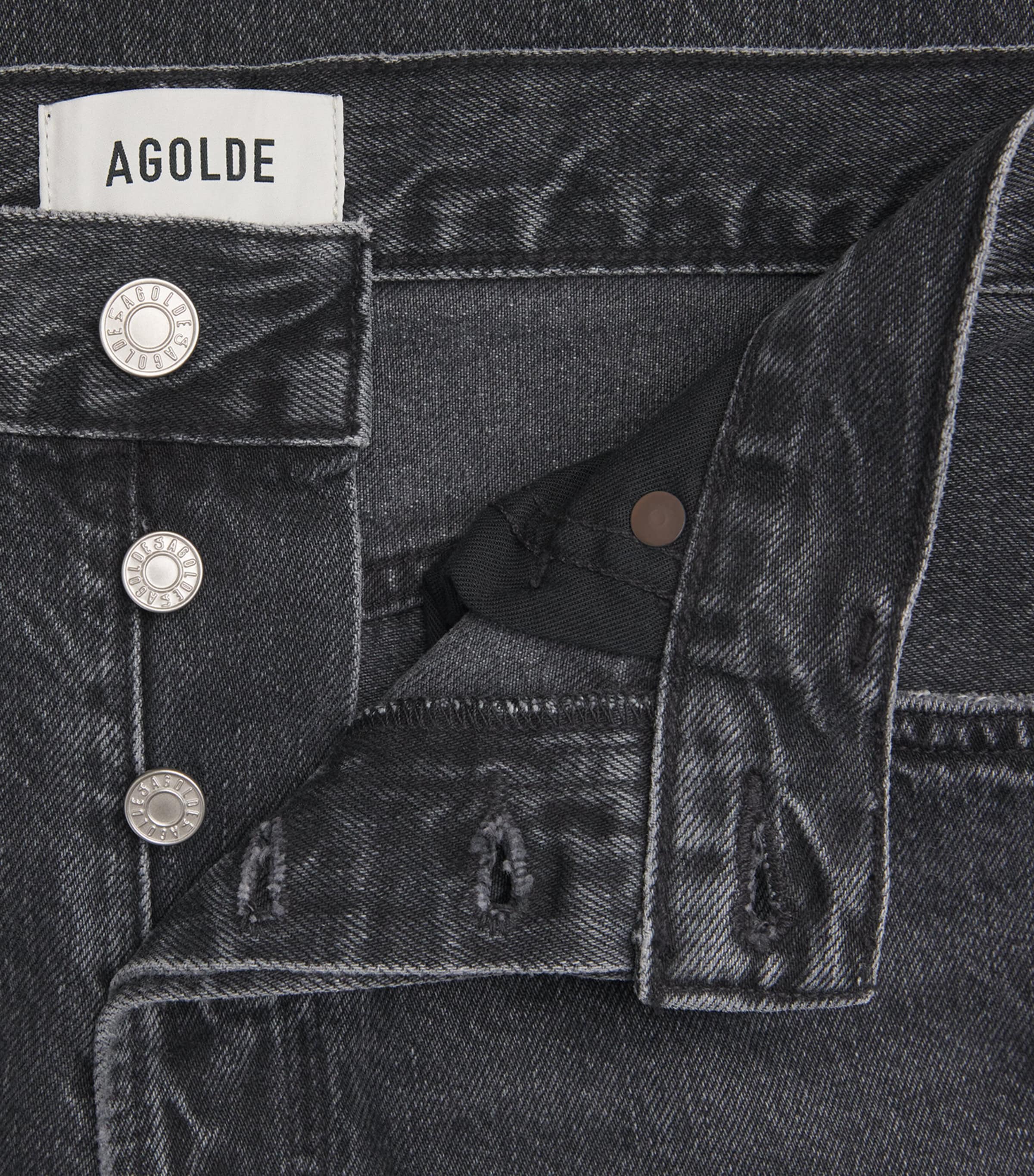 Arc Bow-Leg Jeans SYMBOLIC MD WSH BLK Image 5