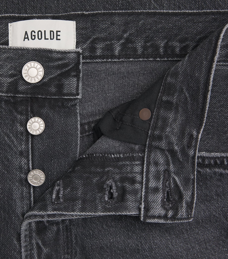 Arc Bow-Leg Jeans SYMBOLIC MD WSH BLK Image 5