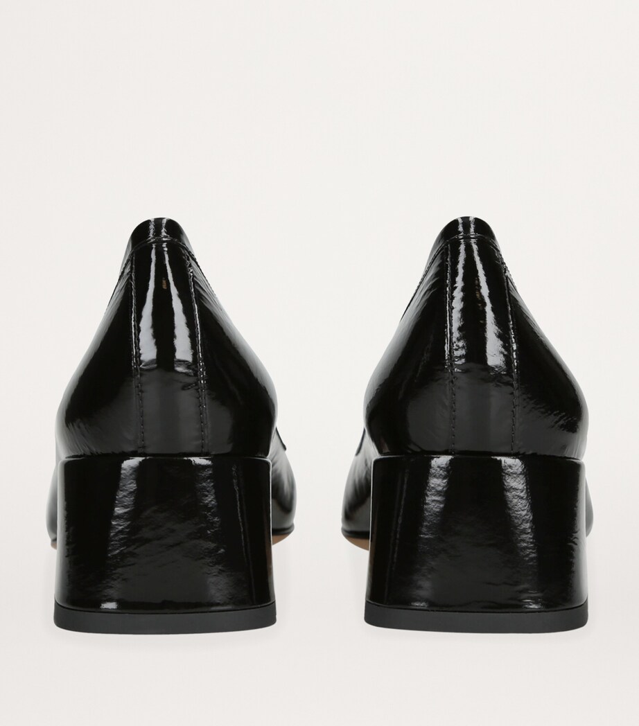 Patent Leather Marcie Pumps 40 BLACK Image 2