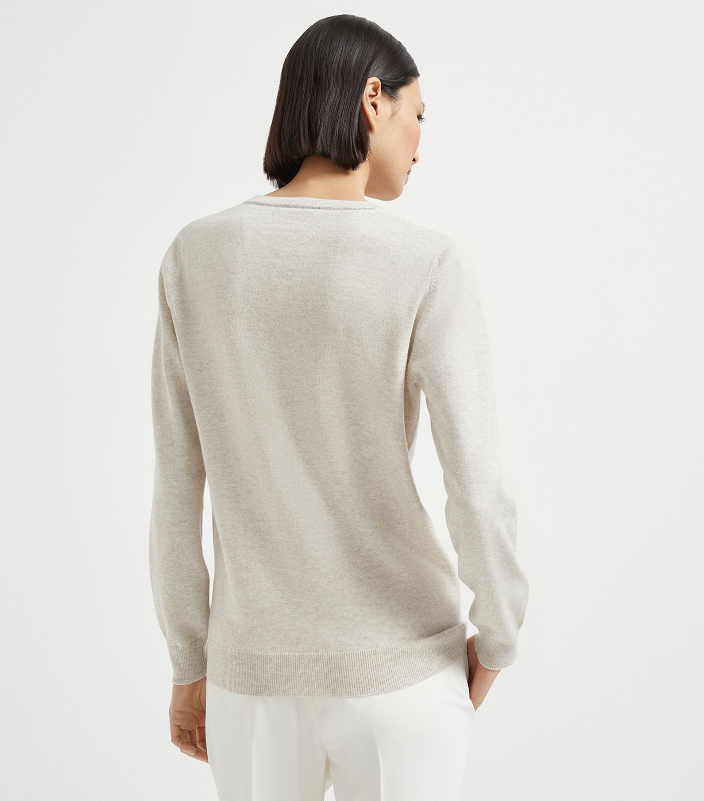 Cashmere Monili-Detail Sweater C9276 Image 3